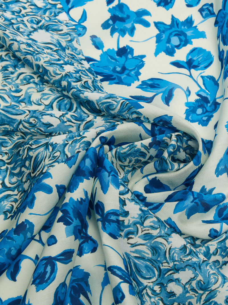 SARONG Modal and printed silk shawl 3