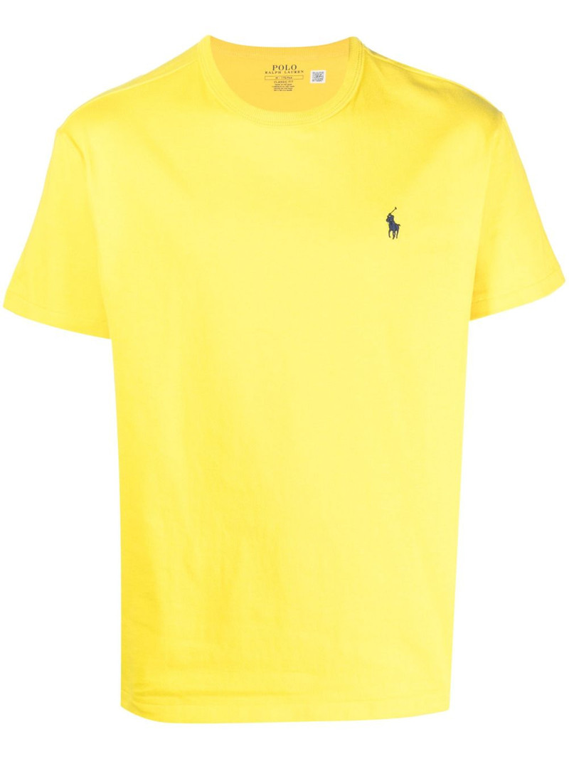 embroidered-logo cotton T-shirt 1