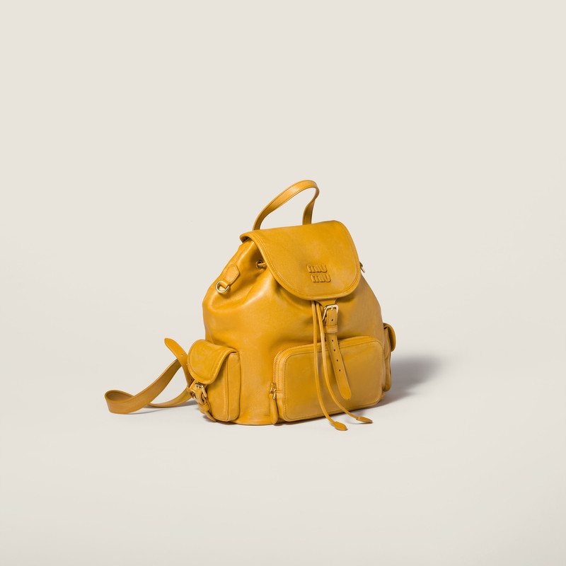 Miu Miu Leather backpack outlook