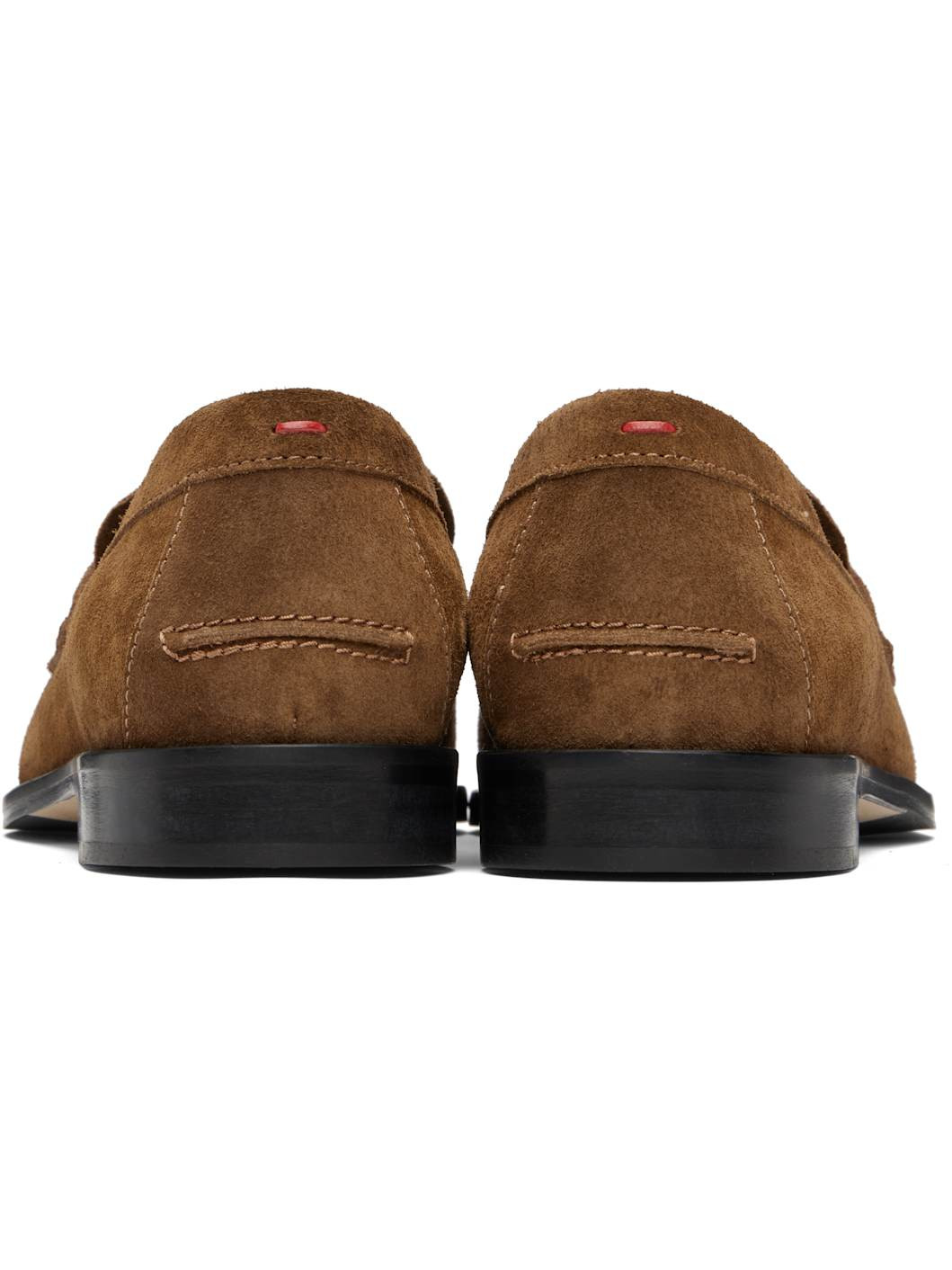 Tan Oscar Suede Loafers - 2