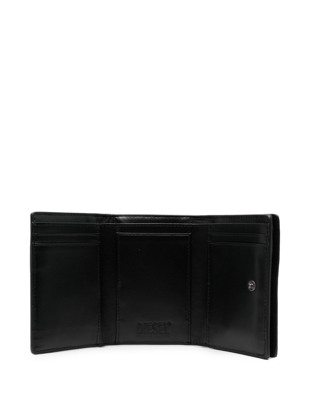 logo-embellished leather wallet - 3