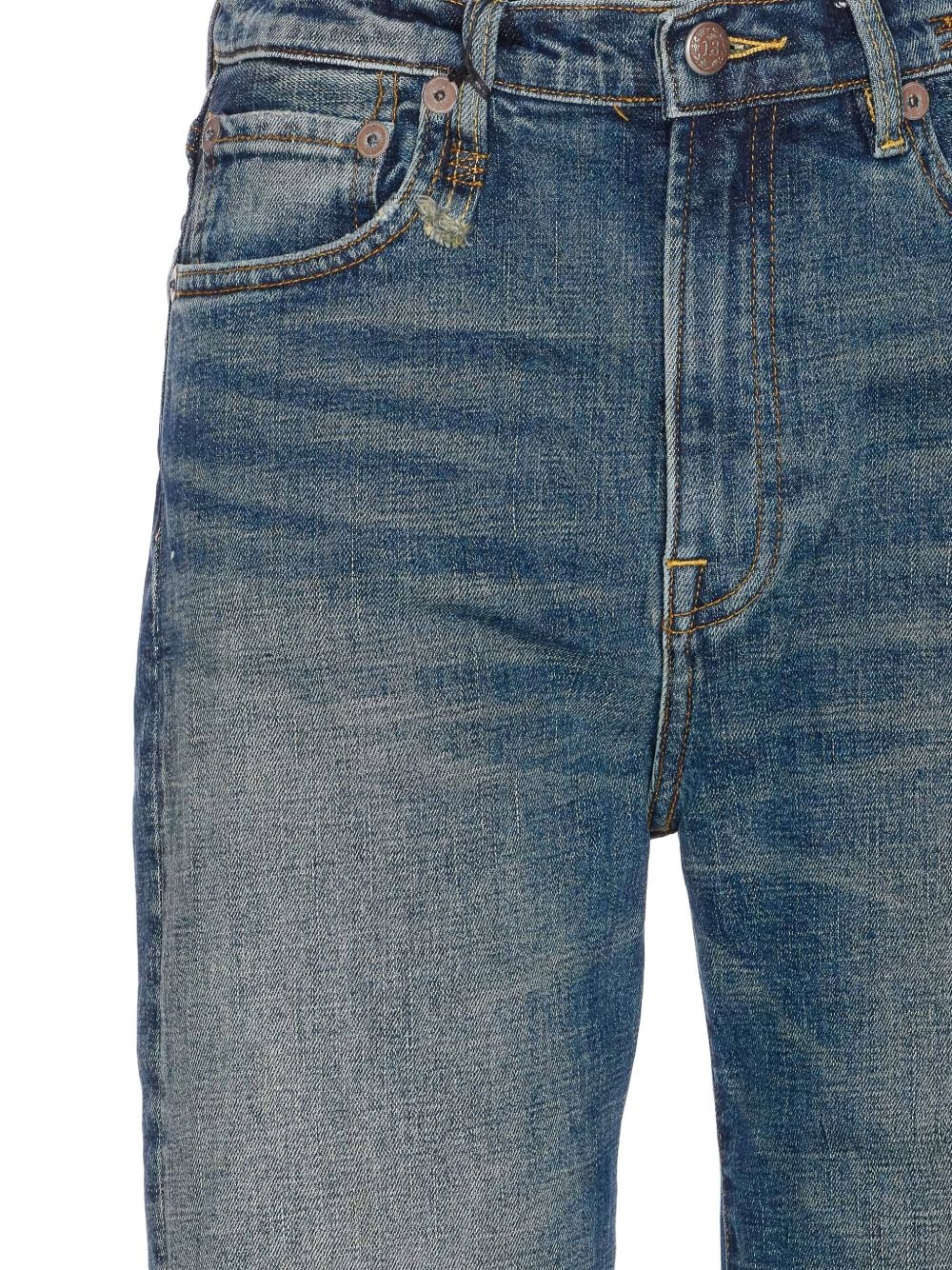 patch-pocket jeans - 4