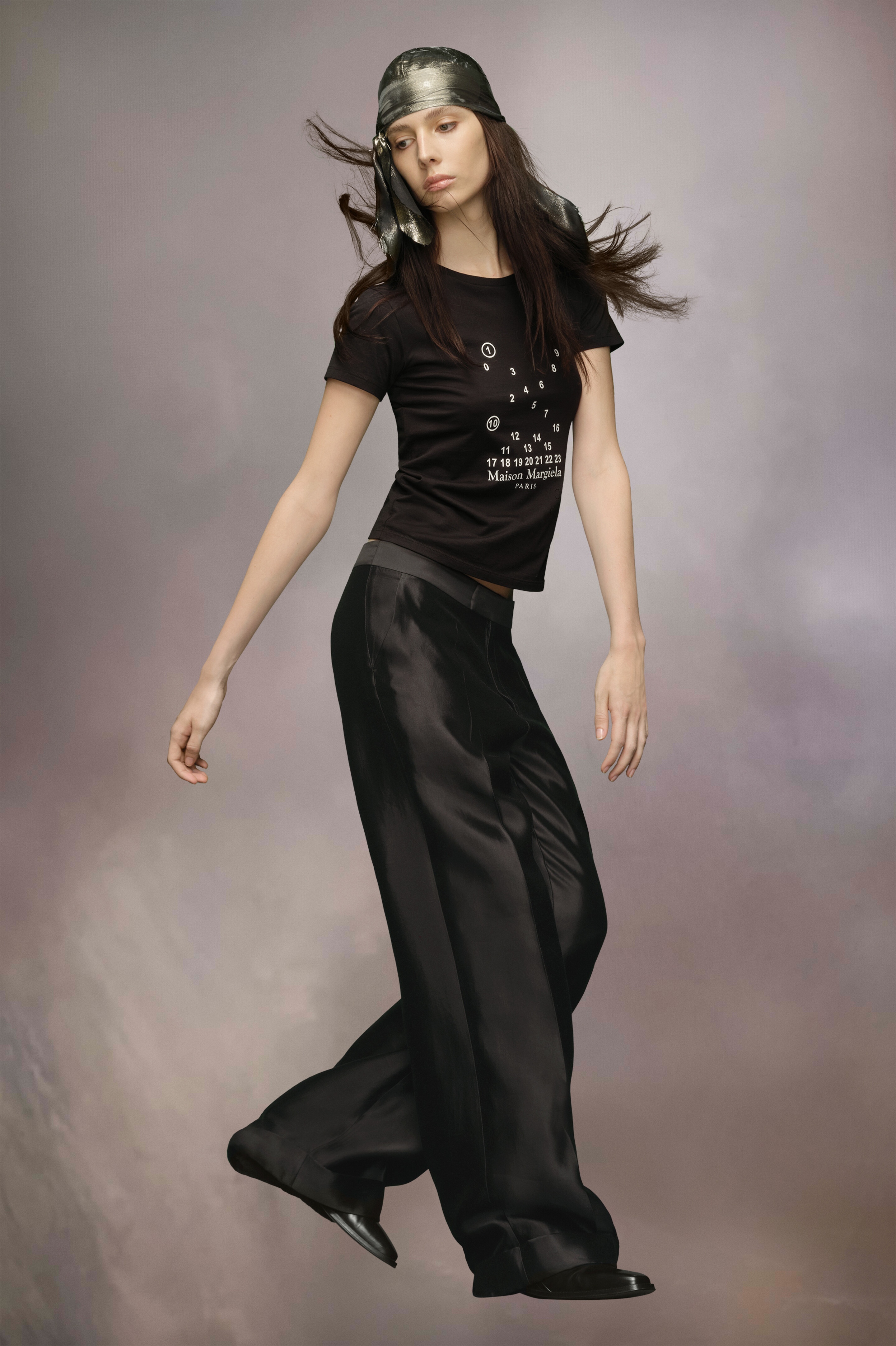 Mikado silk trousers - 3