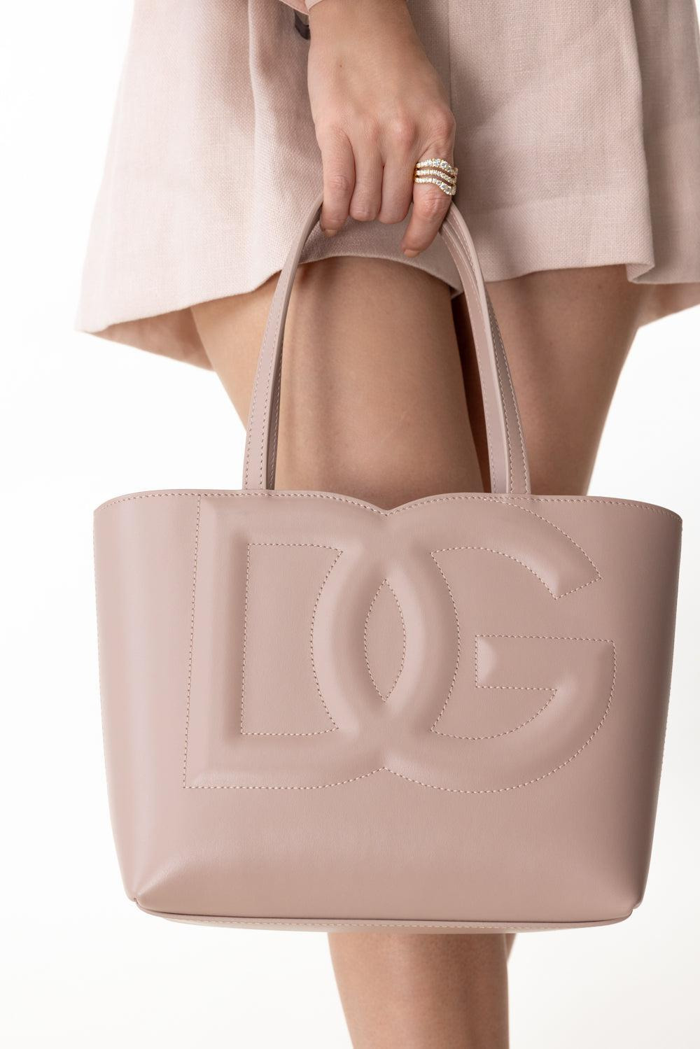 Small Logo Shopper - Powder Pink - 3