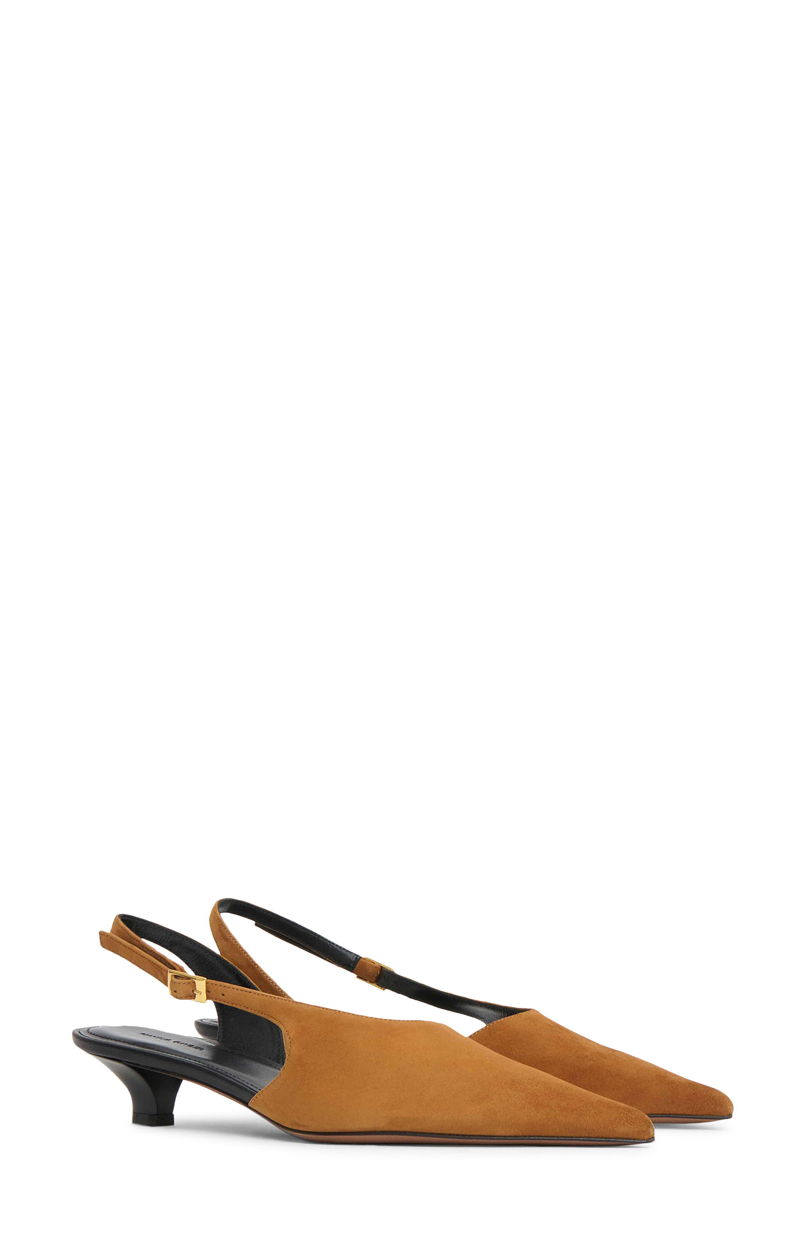 Mansur Gavriel Anna Slingback Pump in Saddle at Nordstrom - 1