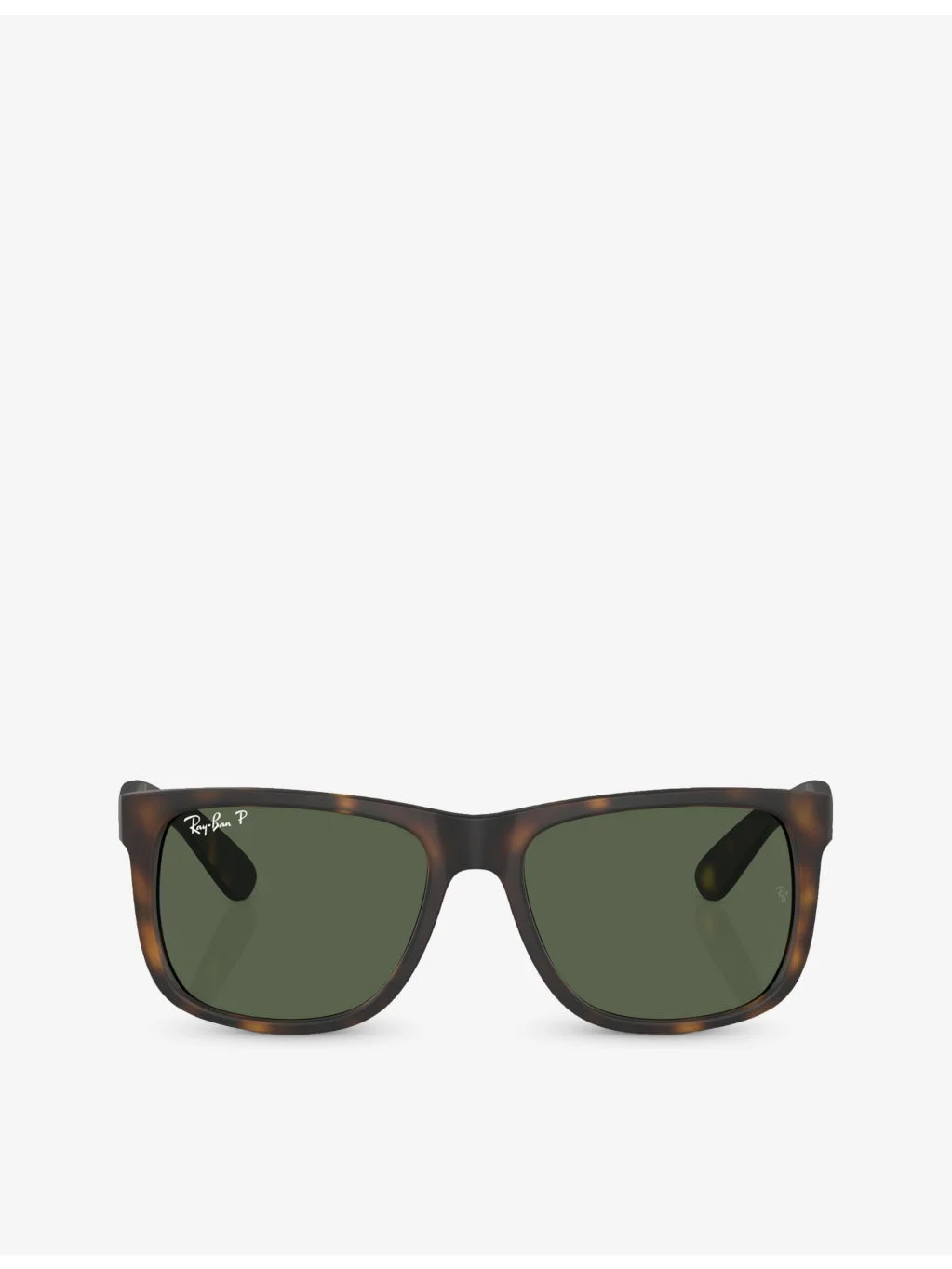 RB4165 Justin square-frame tortoiseshell wayfarer sunglasses - 1