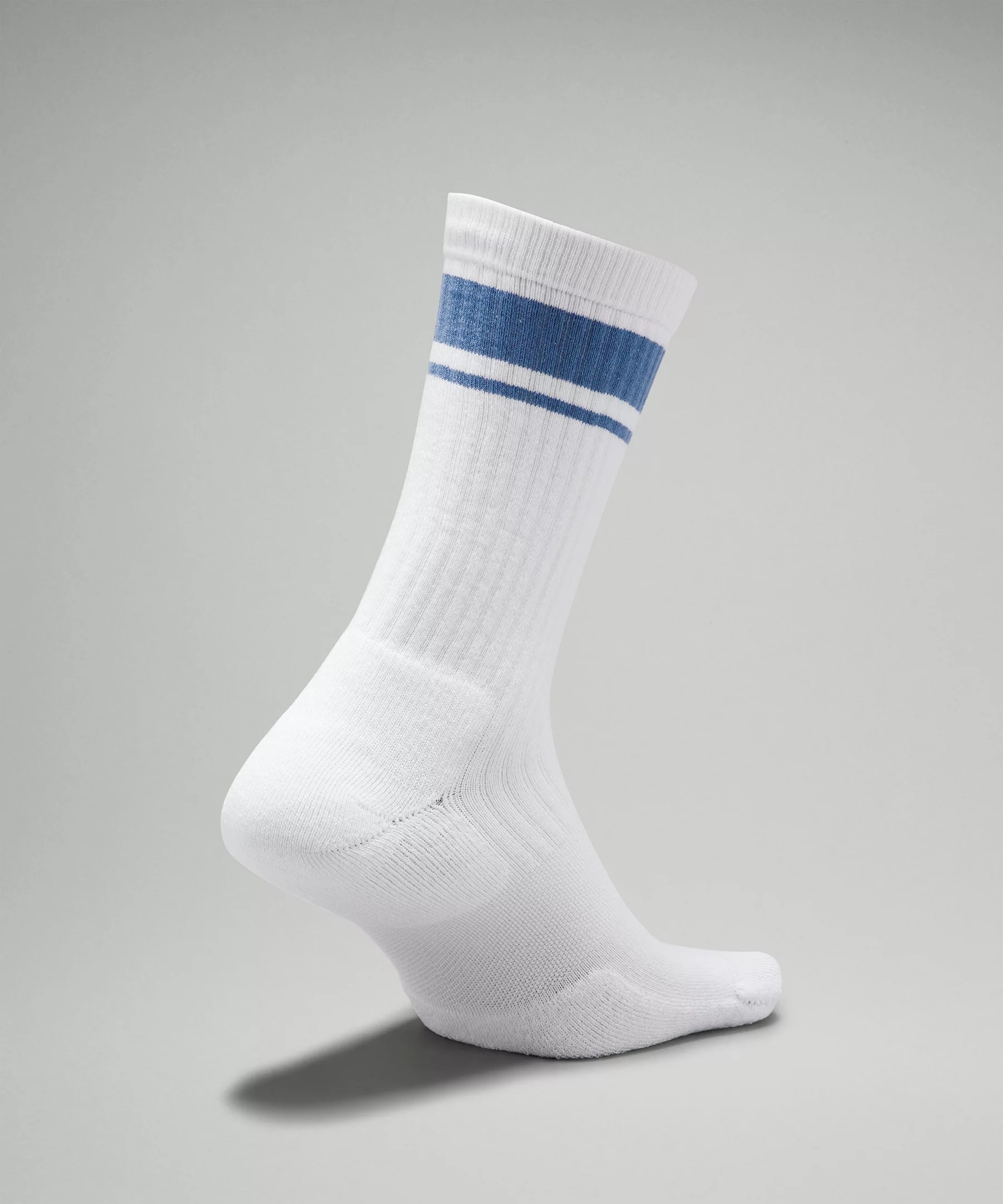 Men's Daily Stride Ribbed Comfort Crew Socks - 4