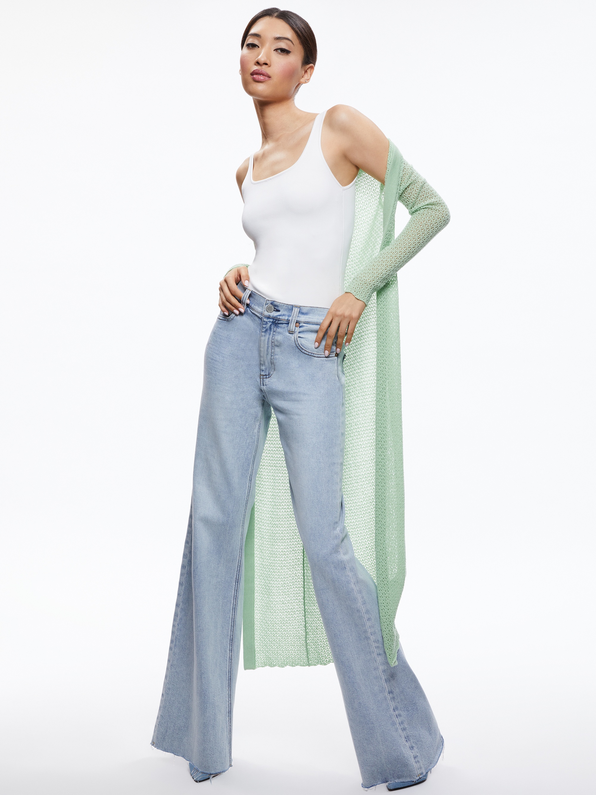 ALAIR POINTELLE SWEATER DUSTER - 6