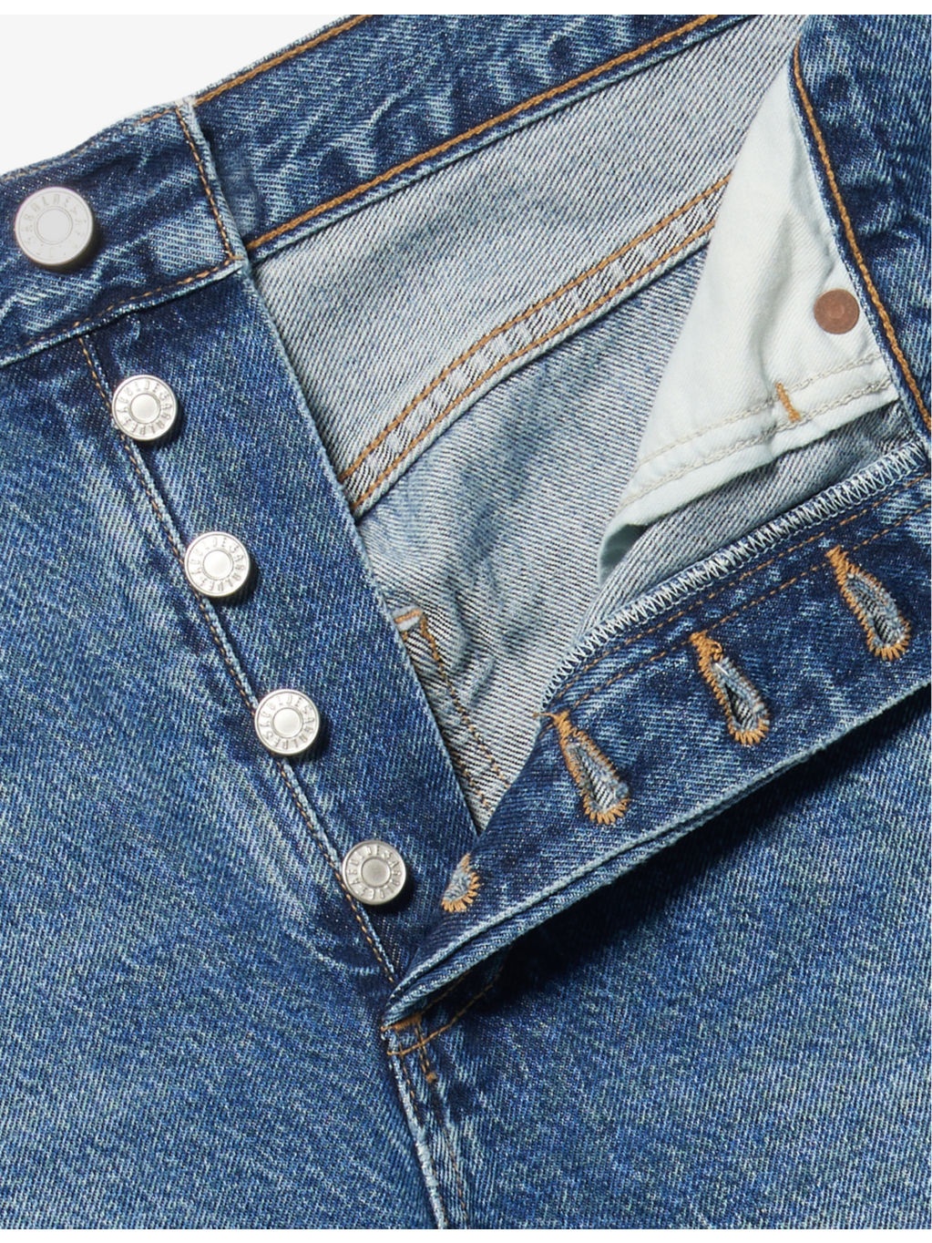 Ren high-rise wide-leg denim jeans - 6