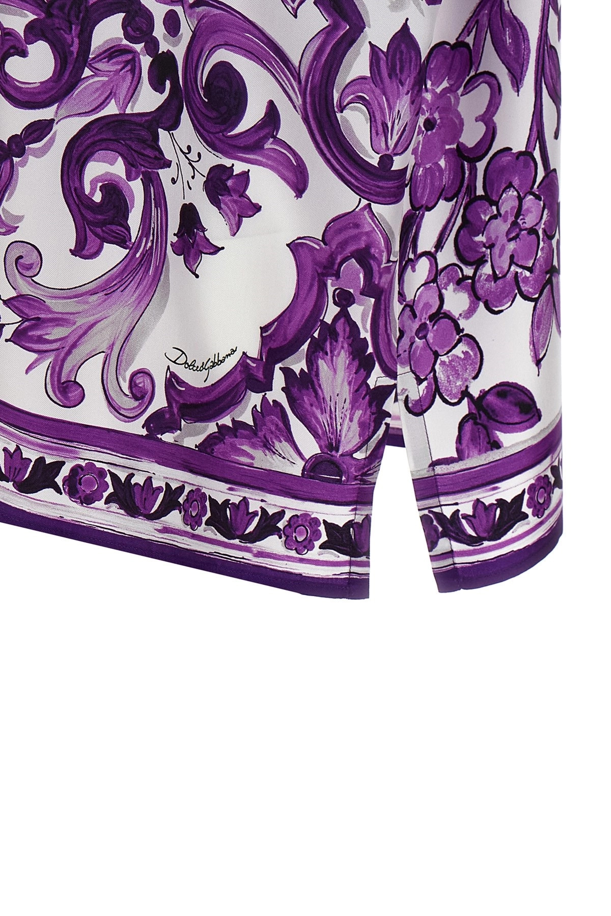 'Maiolica' print shirt - 5