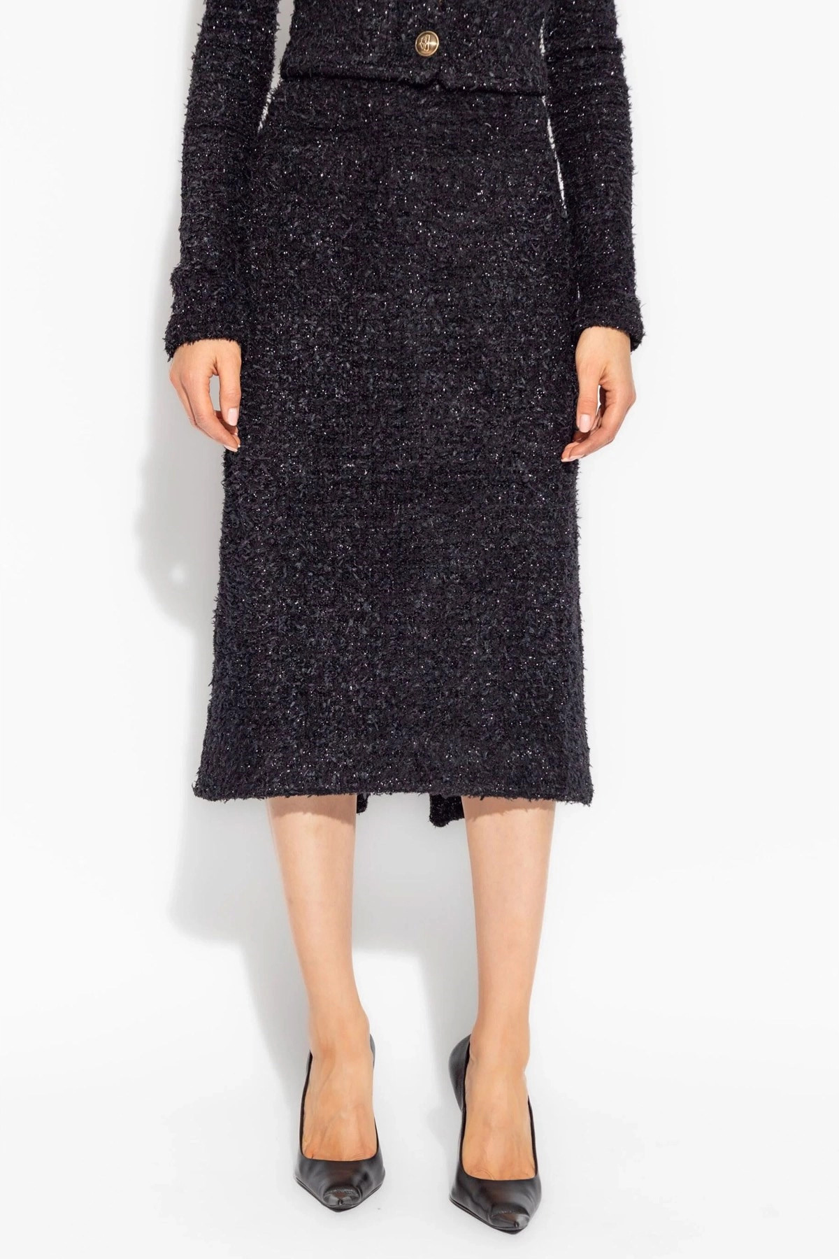 Tweed midi skirt - 2