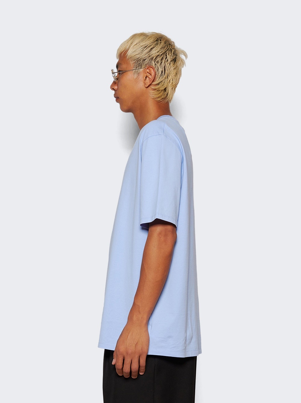 T-shirt Patch Lanvin Blue - 4