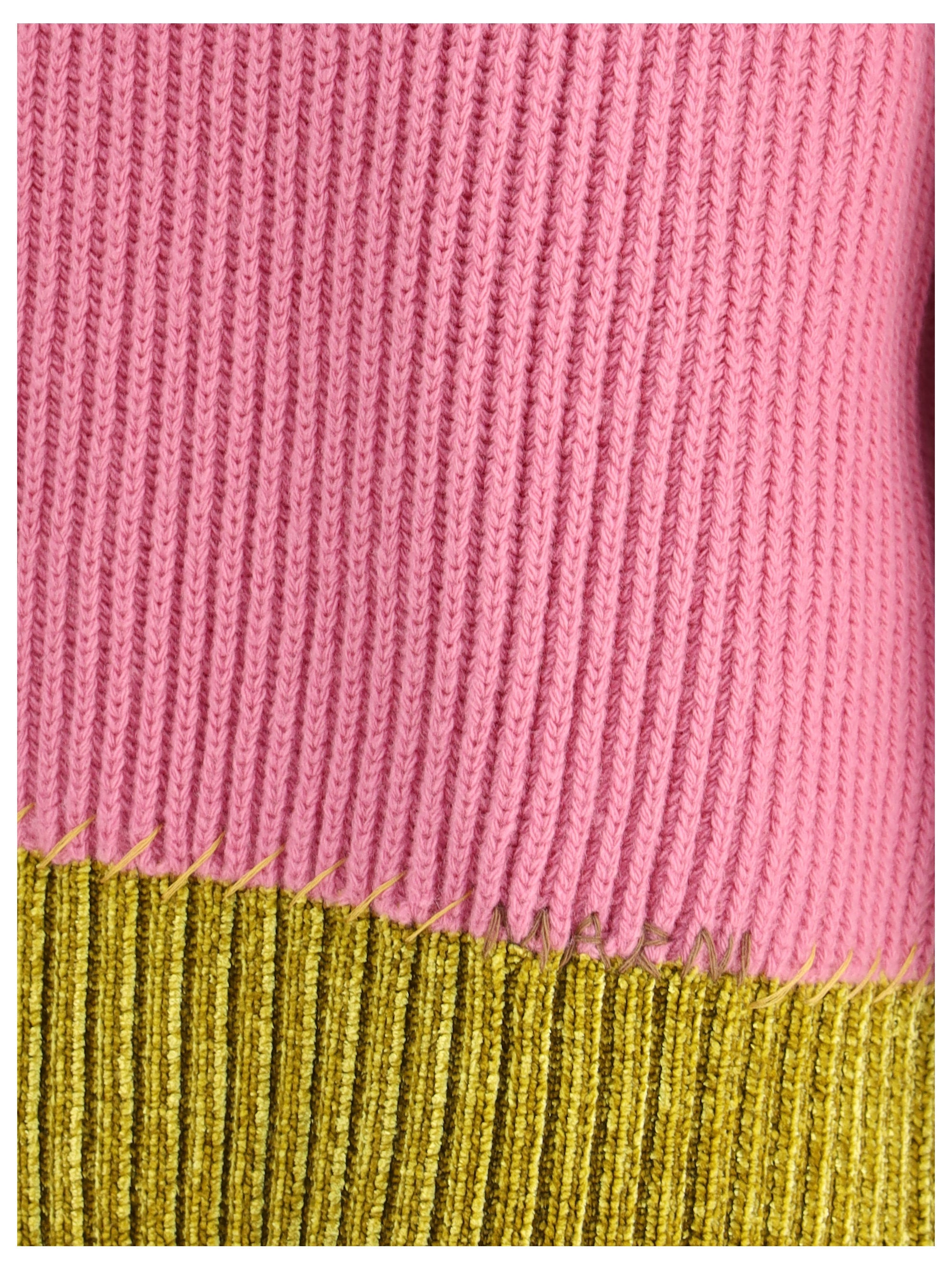 Marni Women Color Block Wool Sweater - 3