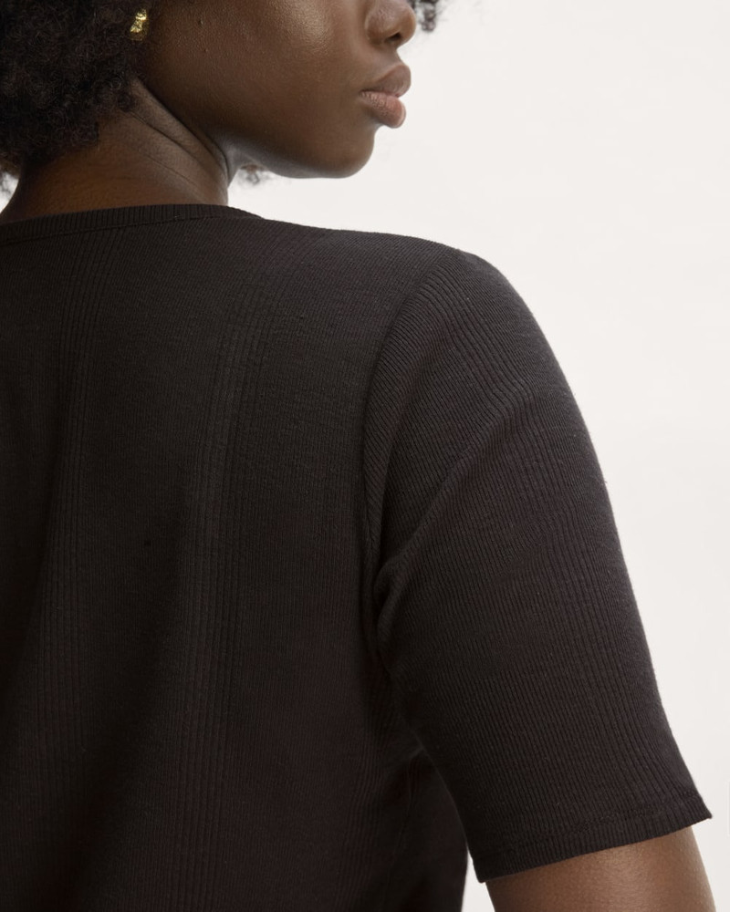 THE VINTAGE RIB HENLEY 5