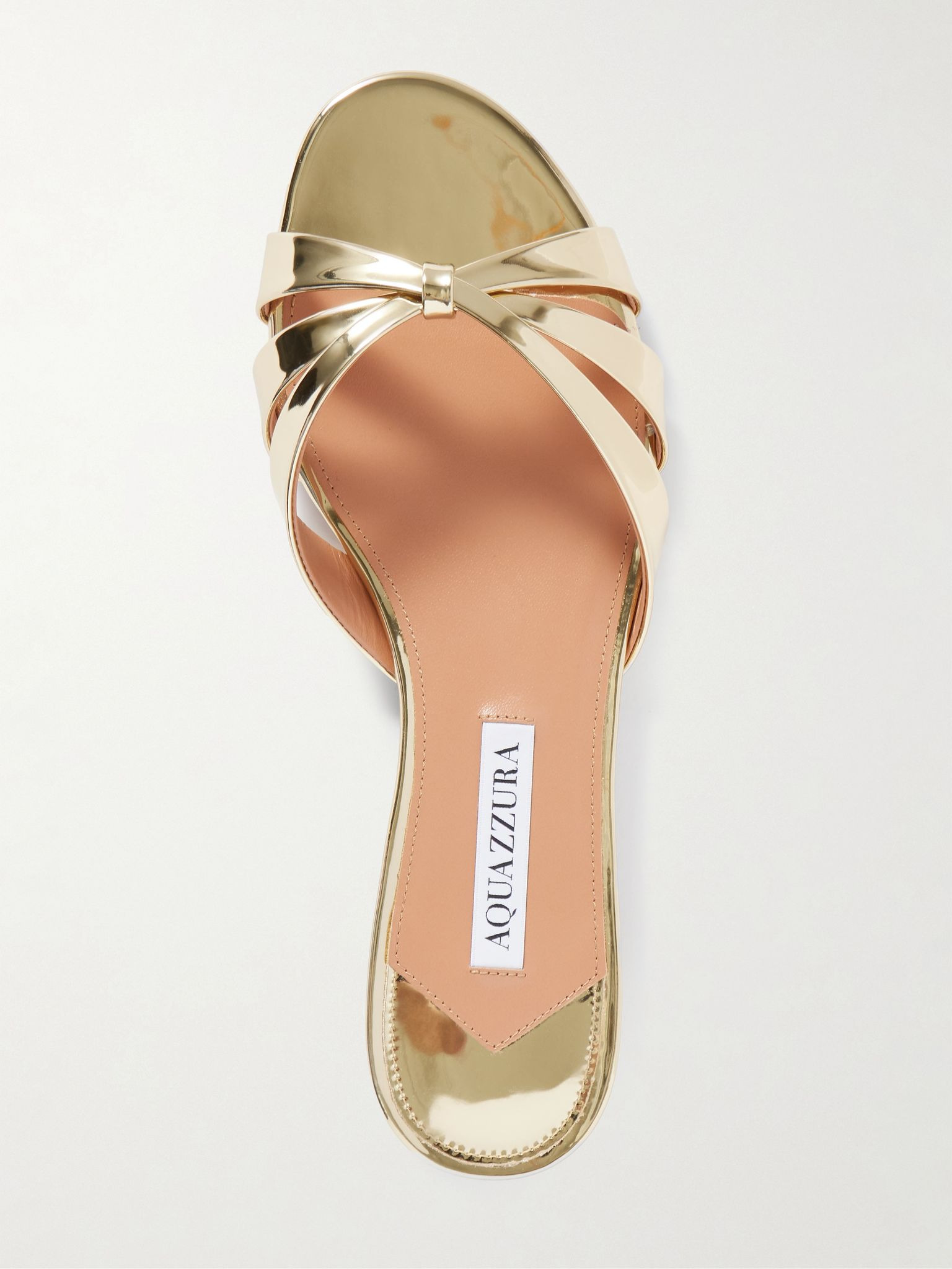 Tati mirrored sandals Gold - 5
