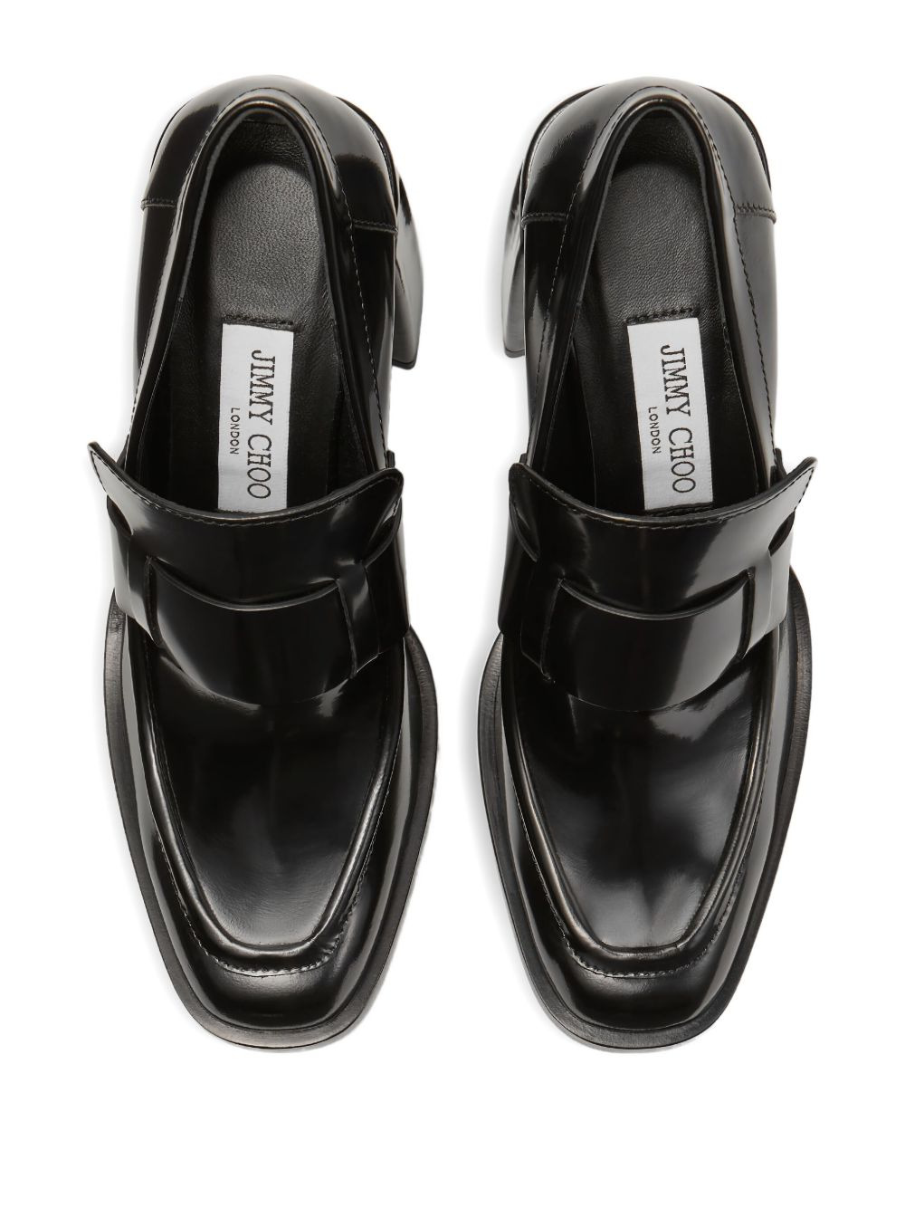 85mm Tylor block-heel loafer pumps - 4