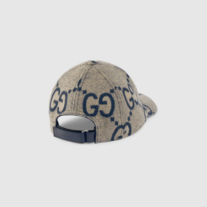 Jumbo GG wool baseball hat 4
