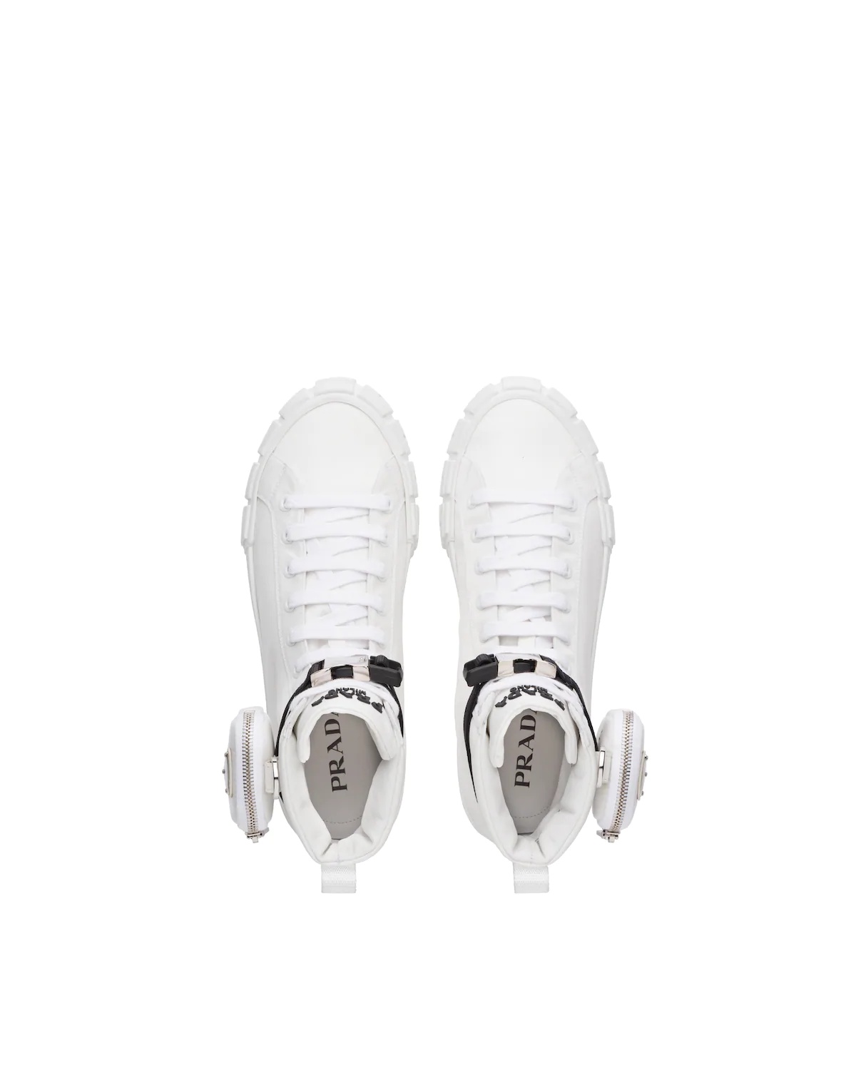 Prada Wheel Re-Nylon high-top sneakers - 3