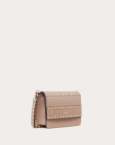 Valentino Small Rockstud Grainy Leather Crossbody Bag outlook