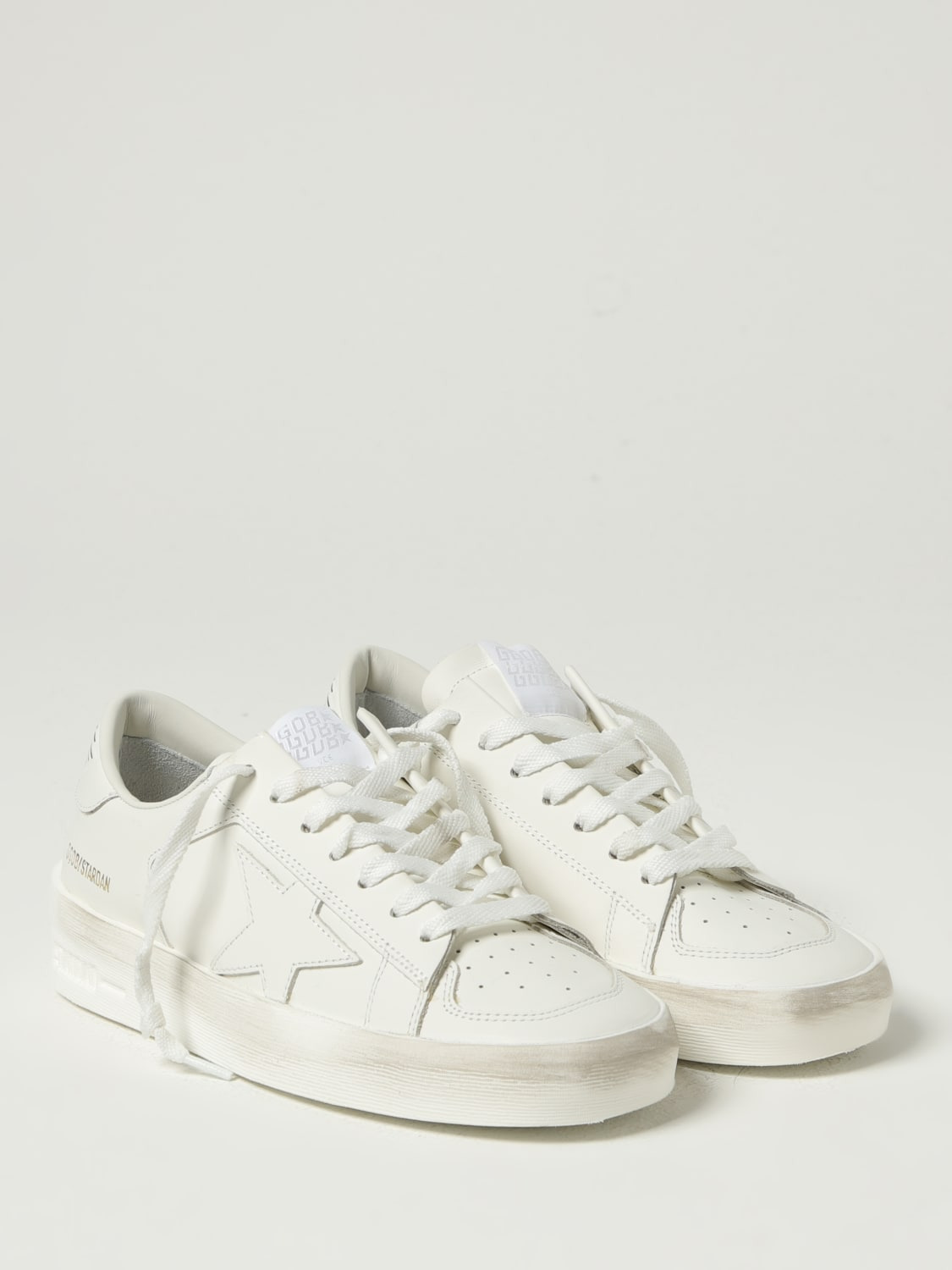 Stardan Golden Goose sneakers in worn leather - 2