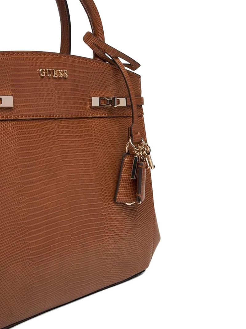 reptile-effect top-handle tote bag 4
