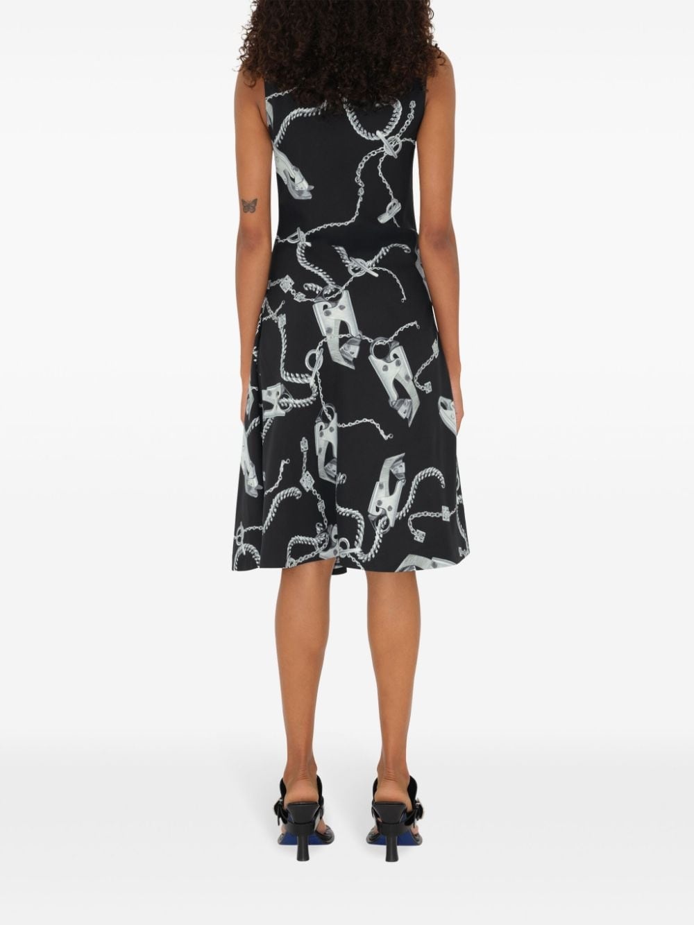 Knight Hardware flared dress - 4