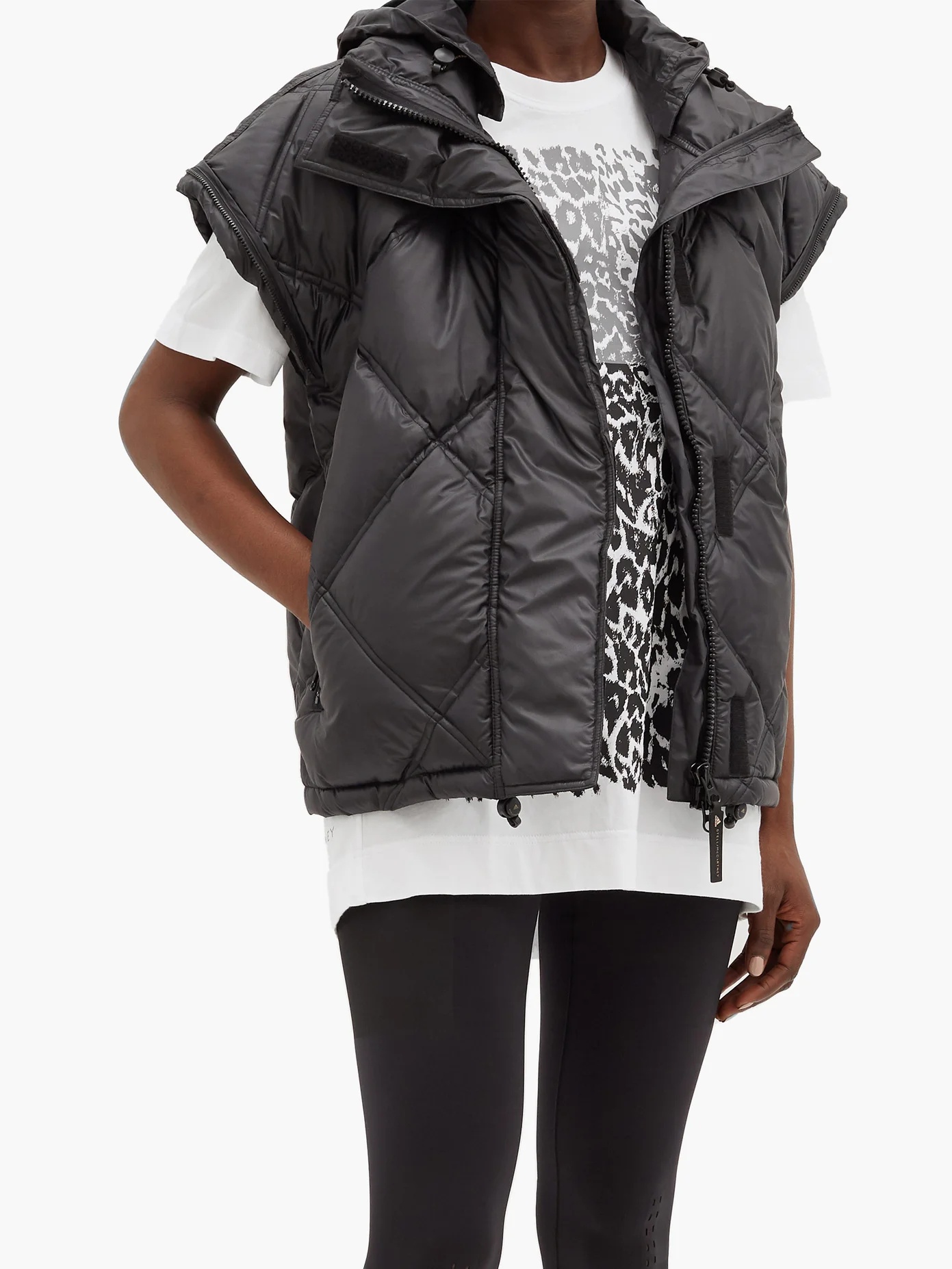 Removable-sleeve padded shell jacket - 6