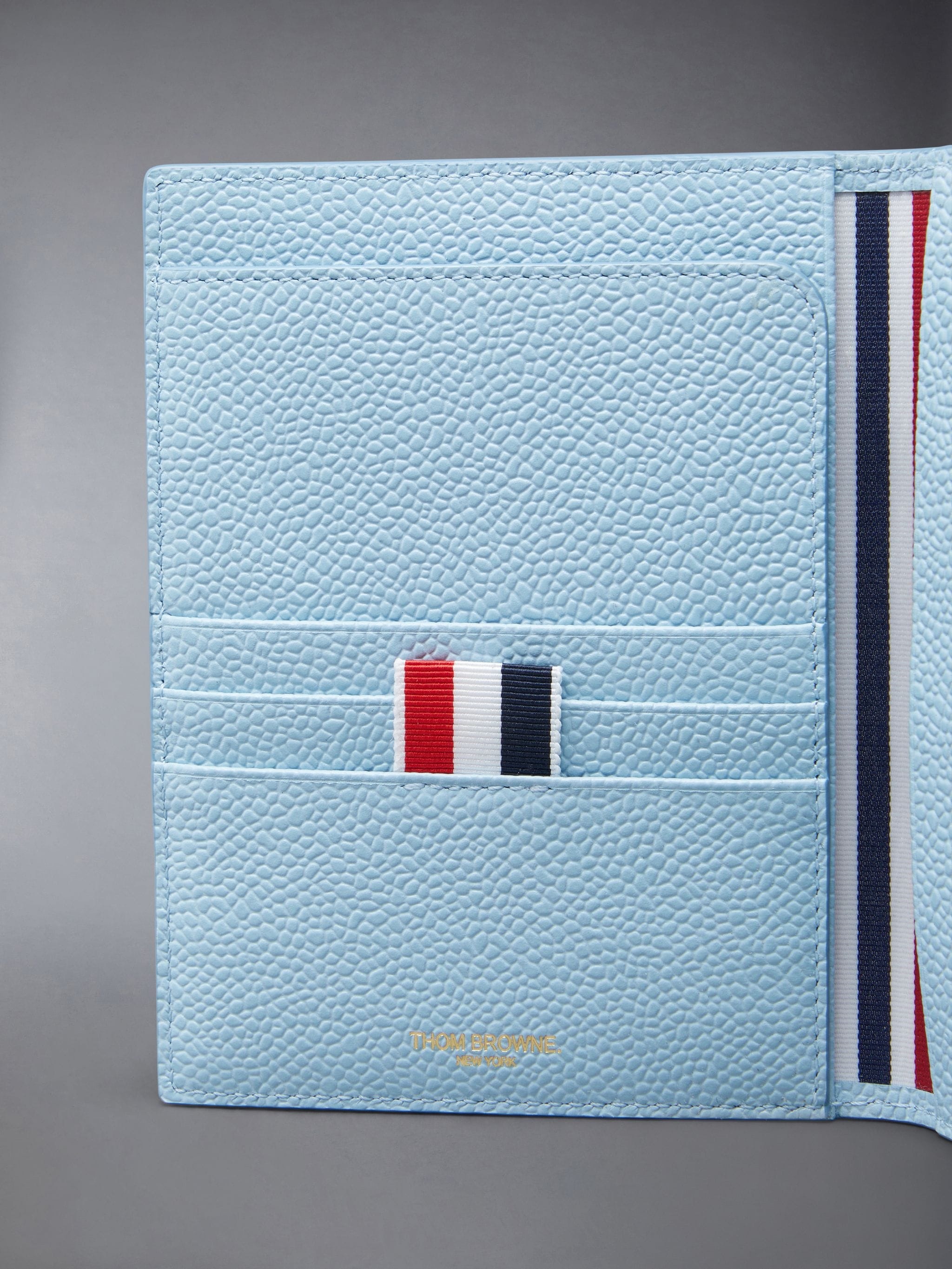 Pebble Grain 4-Bar Passport Holder - 4