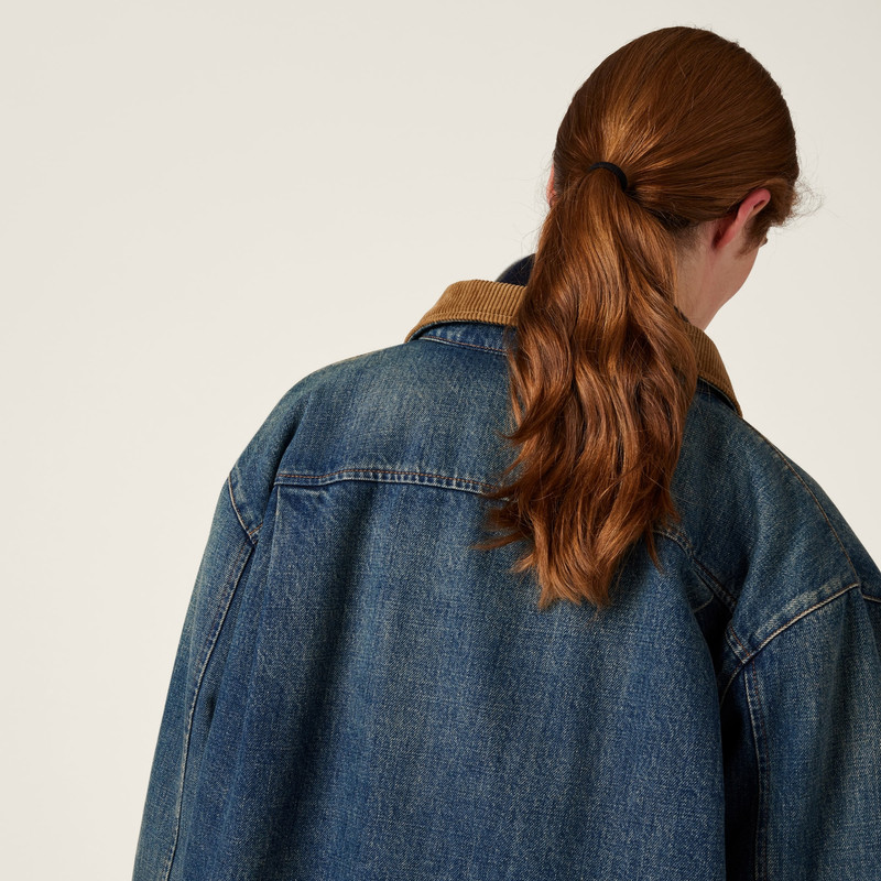 Denim 다운 재킷 5