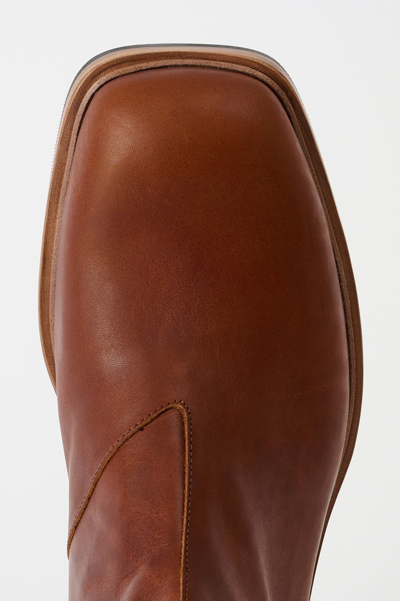 Our Legacy Daimono Boot Whiskey Rich Calfskin outlook