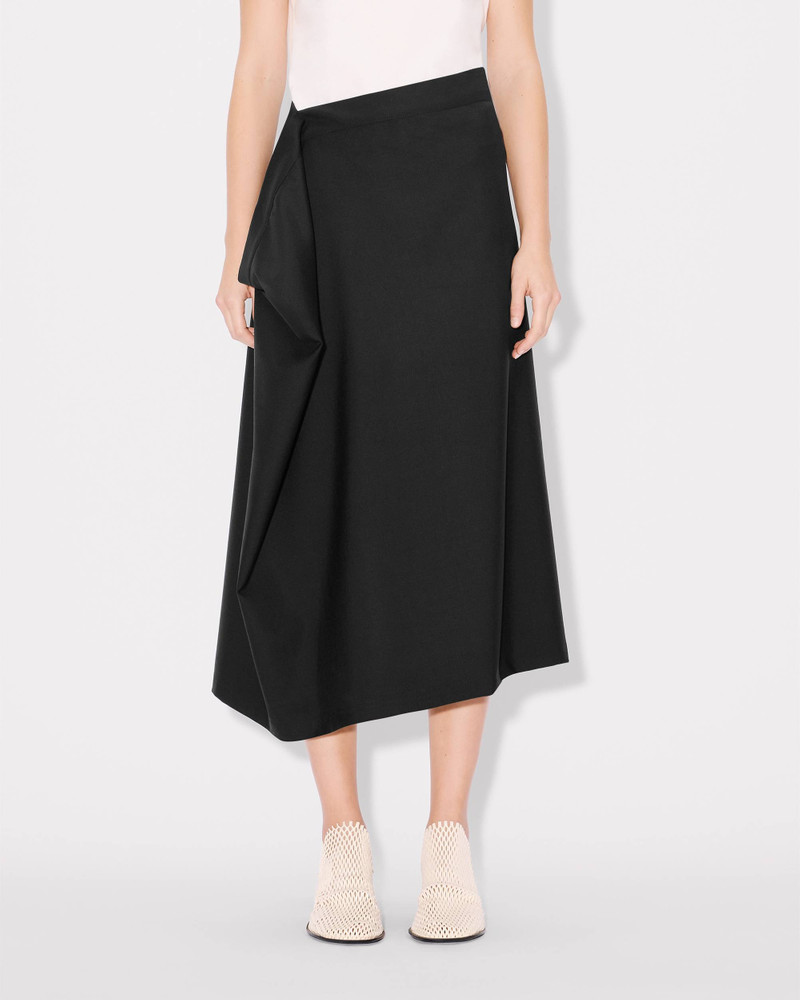 Midi skirt in virgin wool 4