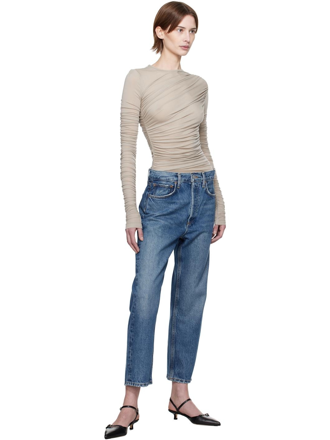 Gray Tania Twist T-shirt - 5