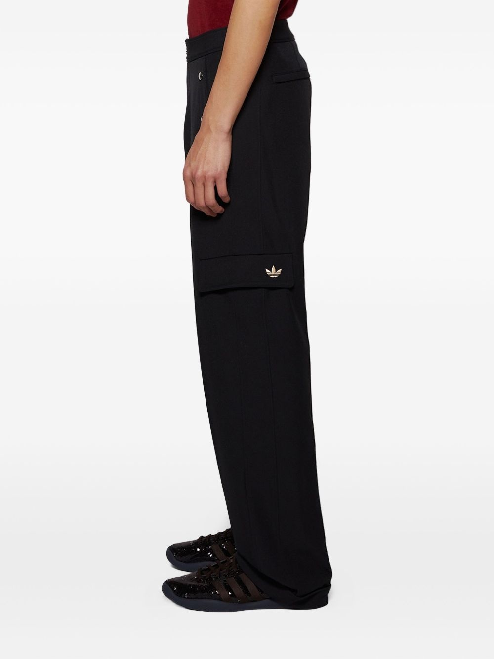 x Wales Bonner Sailor cargo-pockets trousers - 4