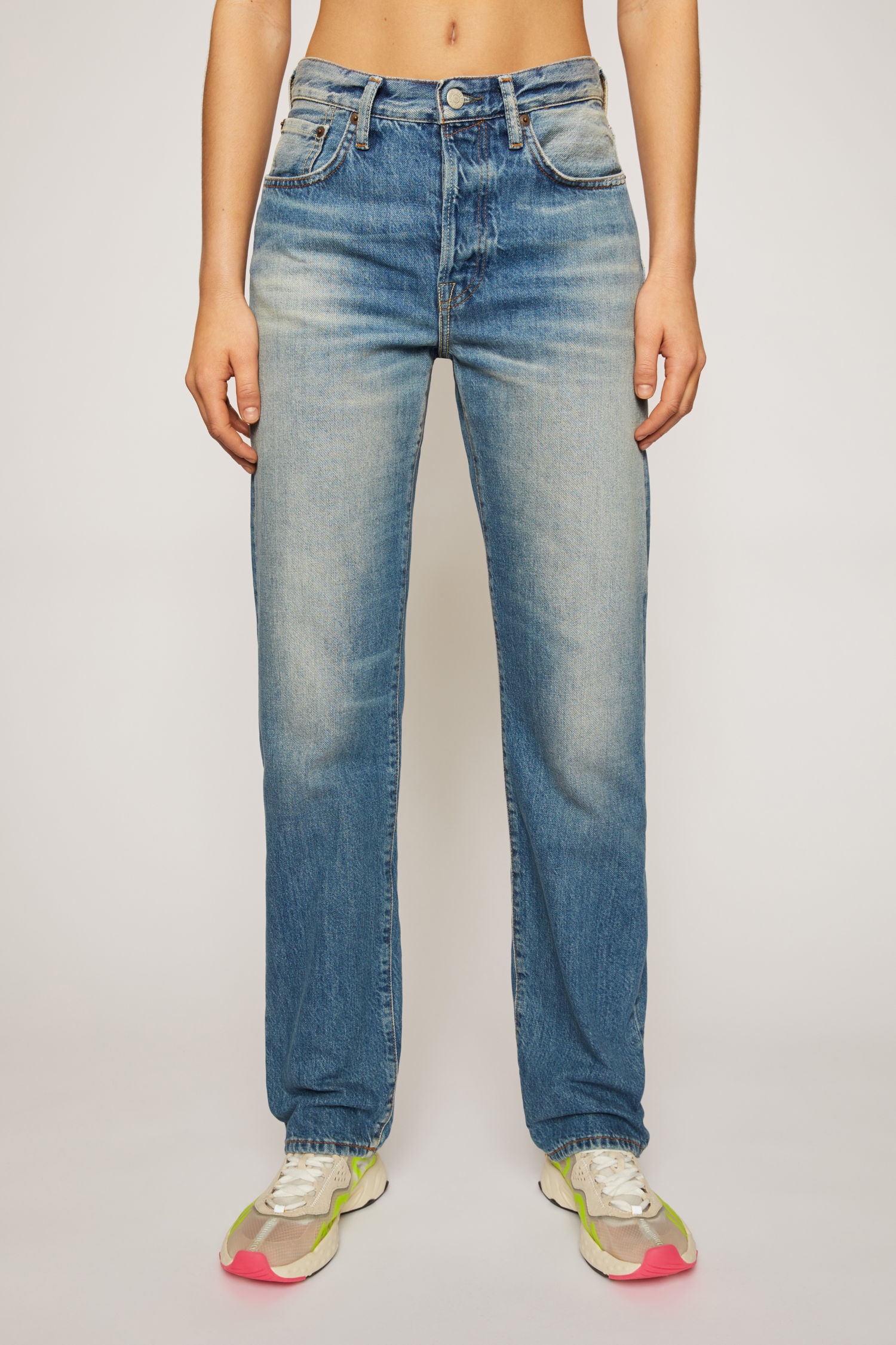 Classic fit jeans mid blue - 2