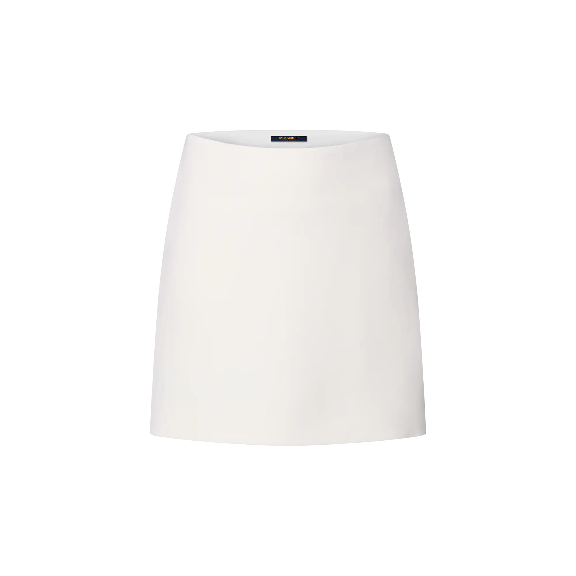 Wool Crepe Mini Skirt - 1