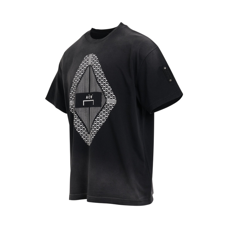 A-COLD-WALL* Gradient T-Shirt in Black outlook