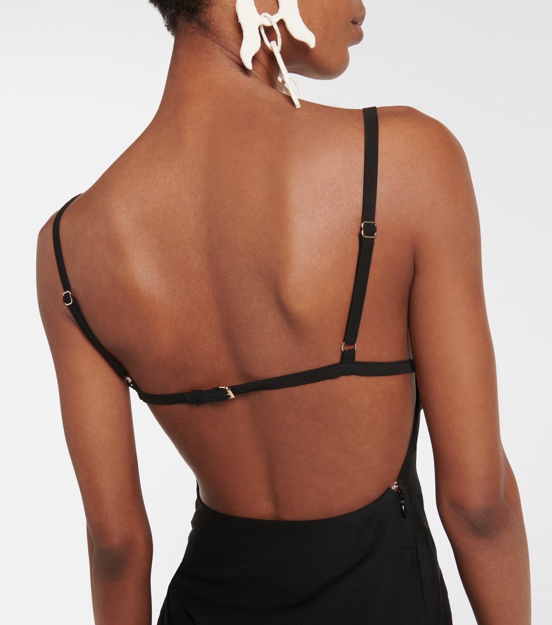 La Robe Saudade voile maxi dress - 6