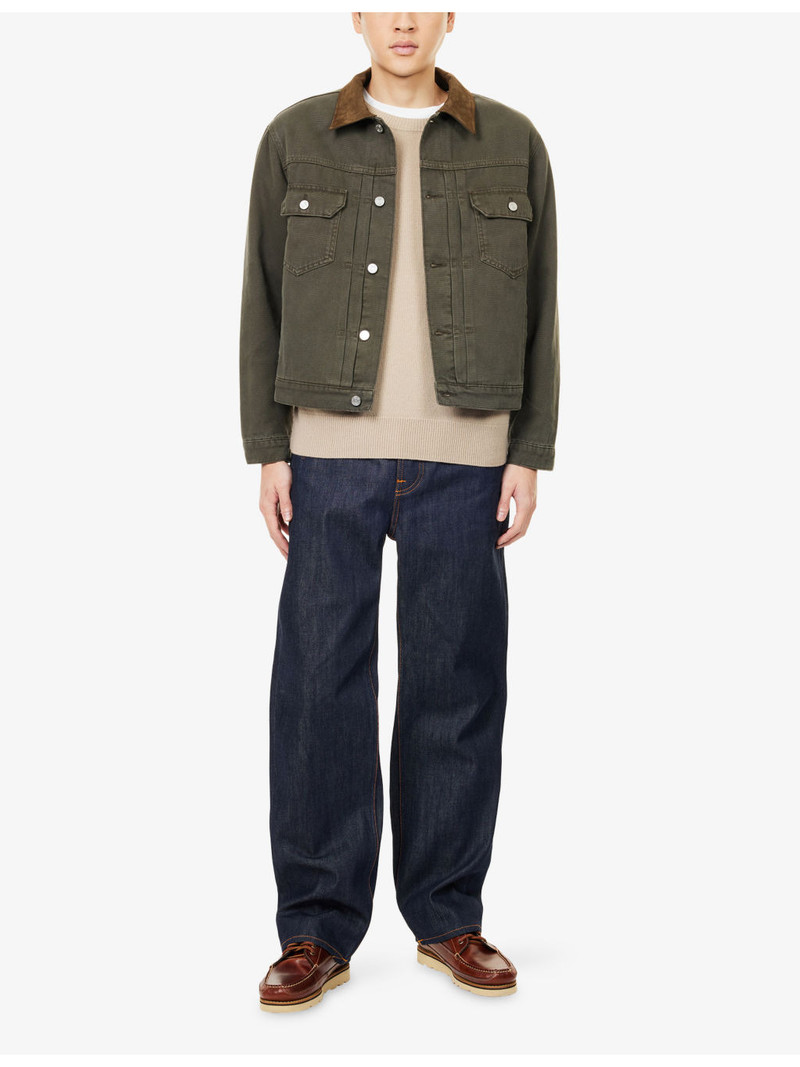 Nudie Jeans Tuff Tony Wide-Leg Denim Jeans outlook