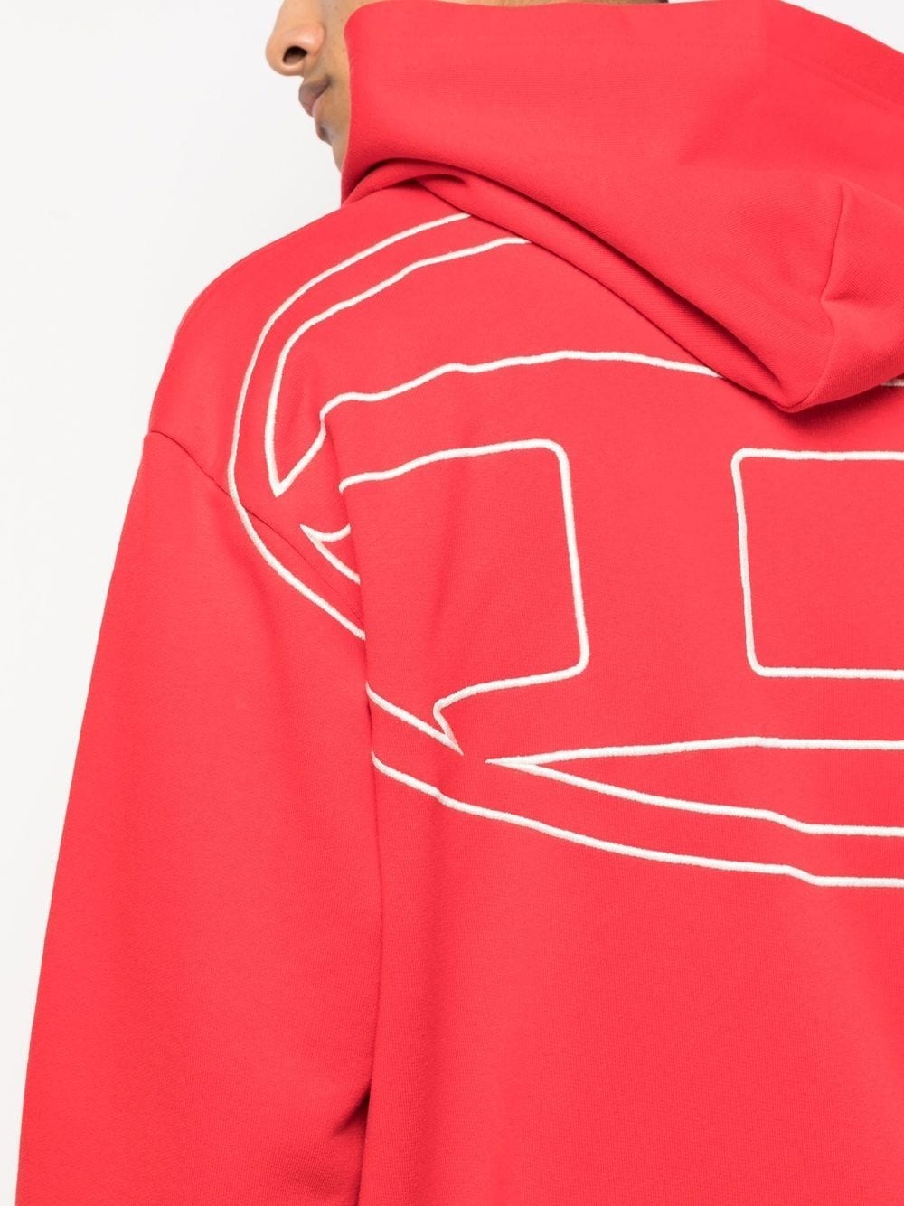 logo-print long-sleeve hoodie - 5