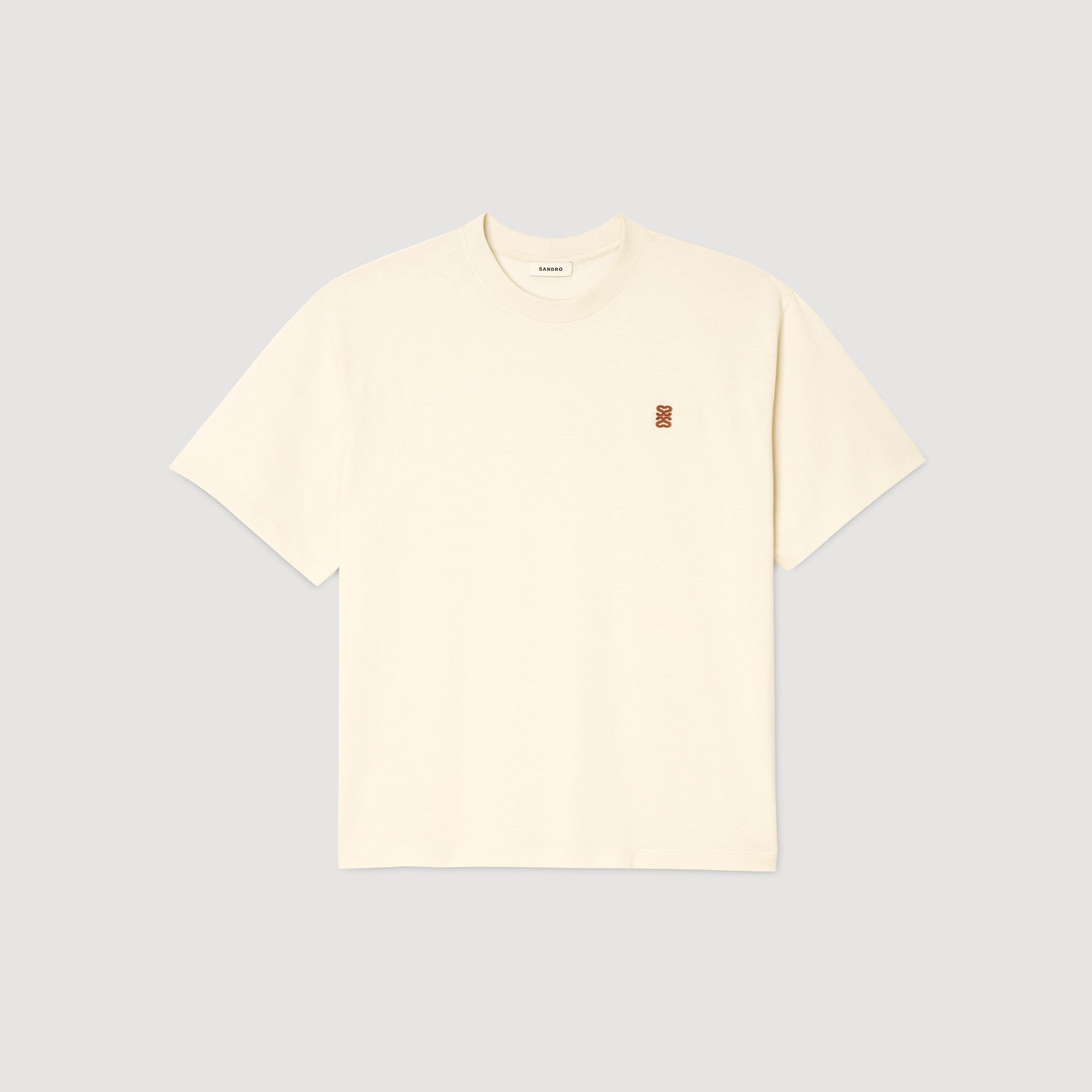 LEATHER LOGO T-SHIRT - 6