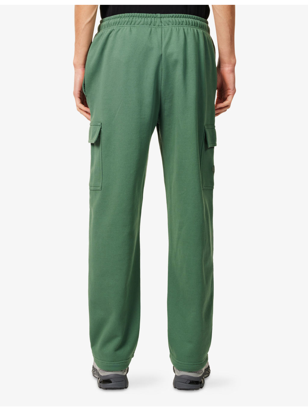 Patch-Pocket Cotton Cargo Joggers - 4