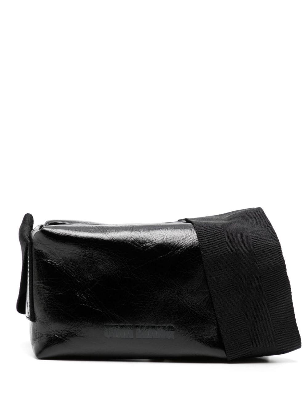 medium leather shoulder bag - 1