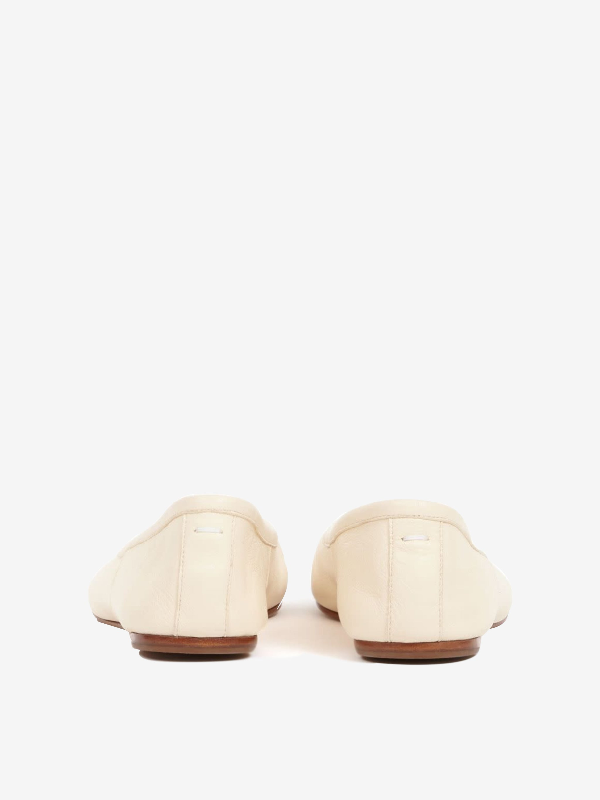 MAISON MARGIELA - Women Calfskin Tabi Ballet Flats - 3