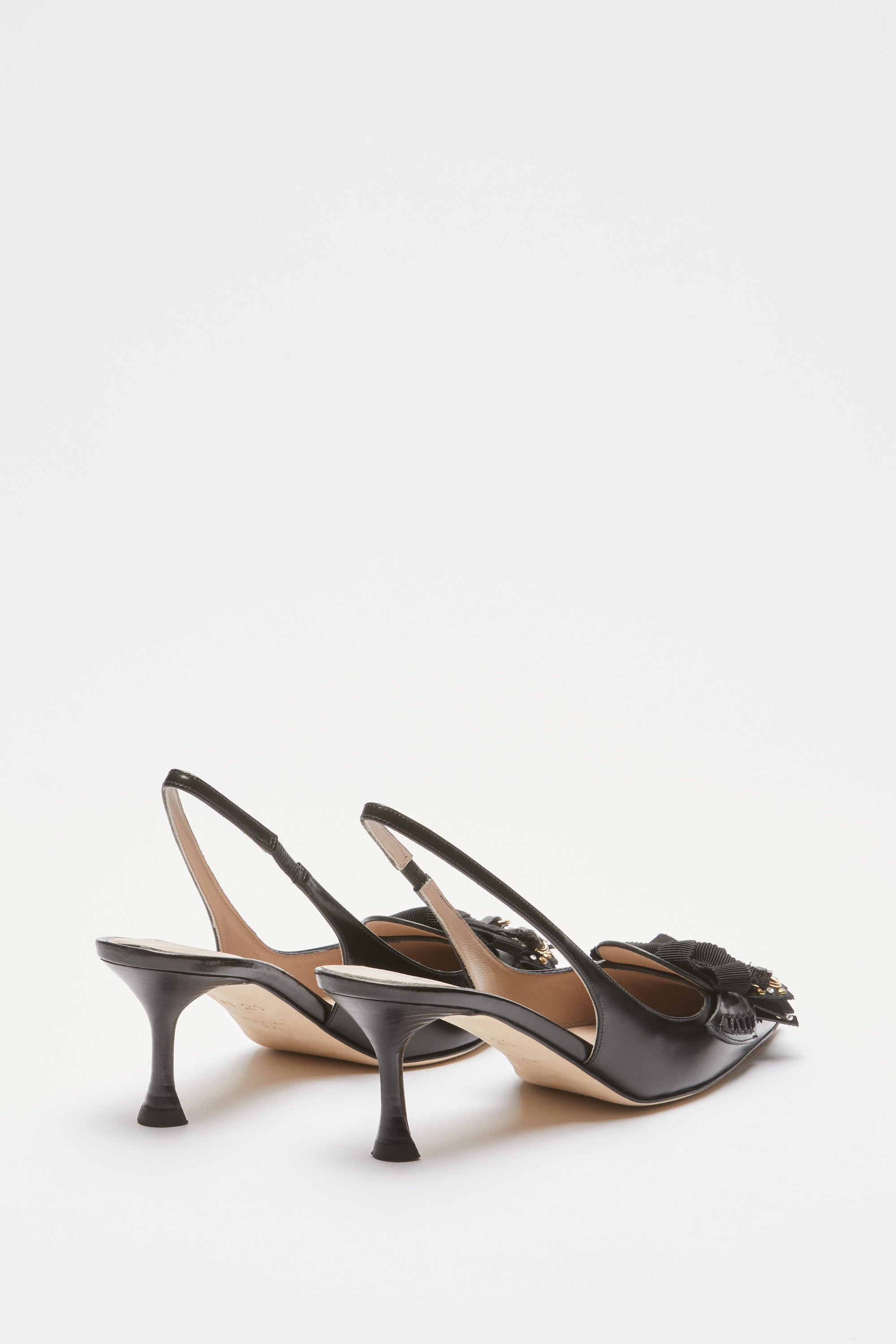 SLINGBACK WITH FRINGES AND STUDS - 2
