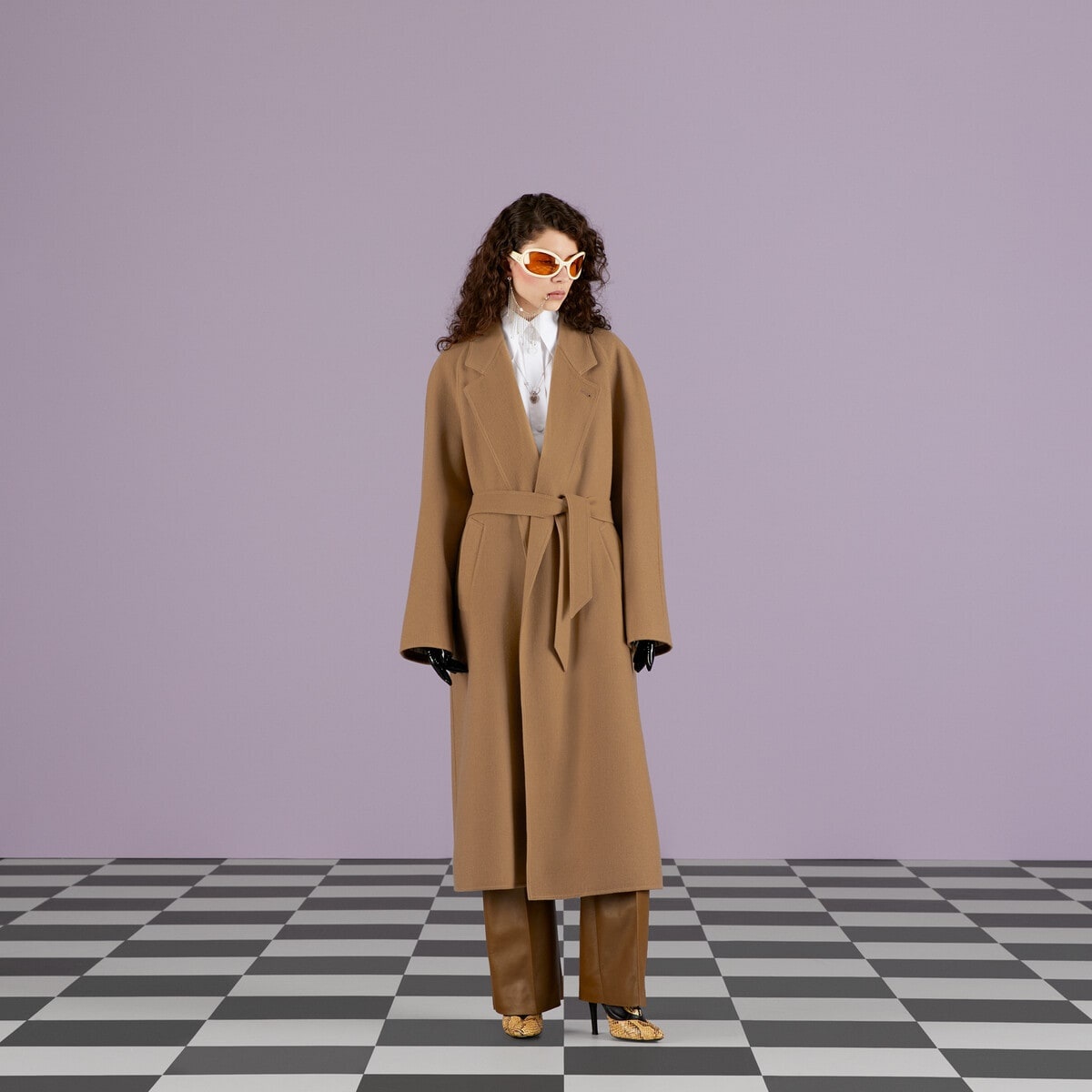 Cashmere double coat - 5