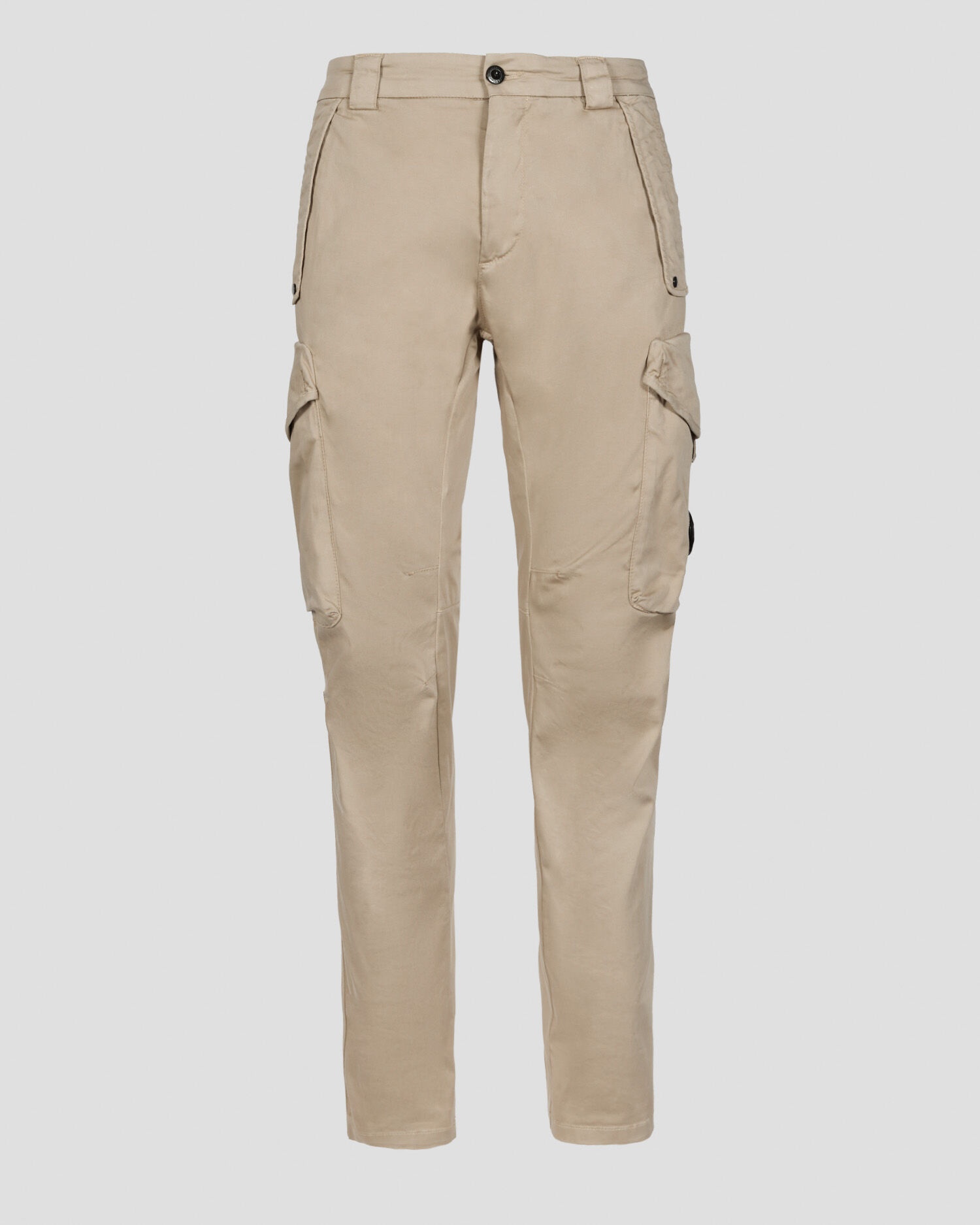 Stretch Sateen Ergonomic Fit Cargo Pants - 1