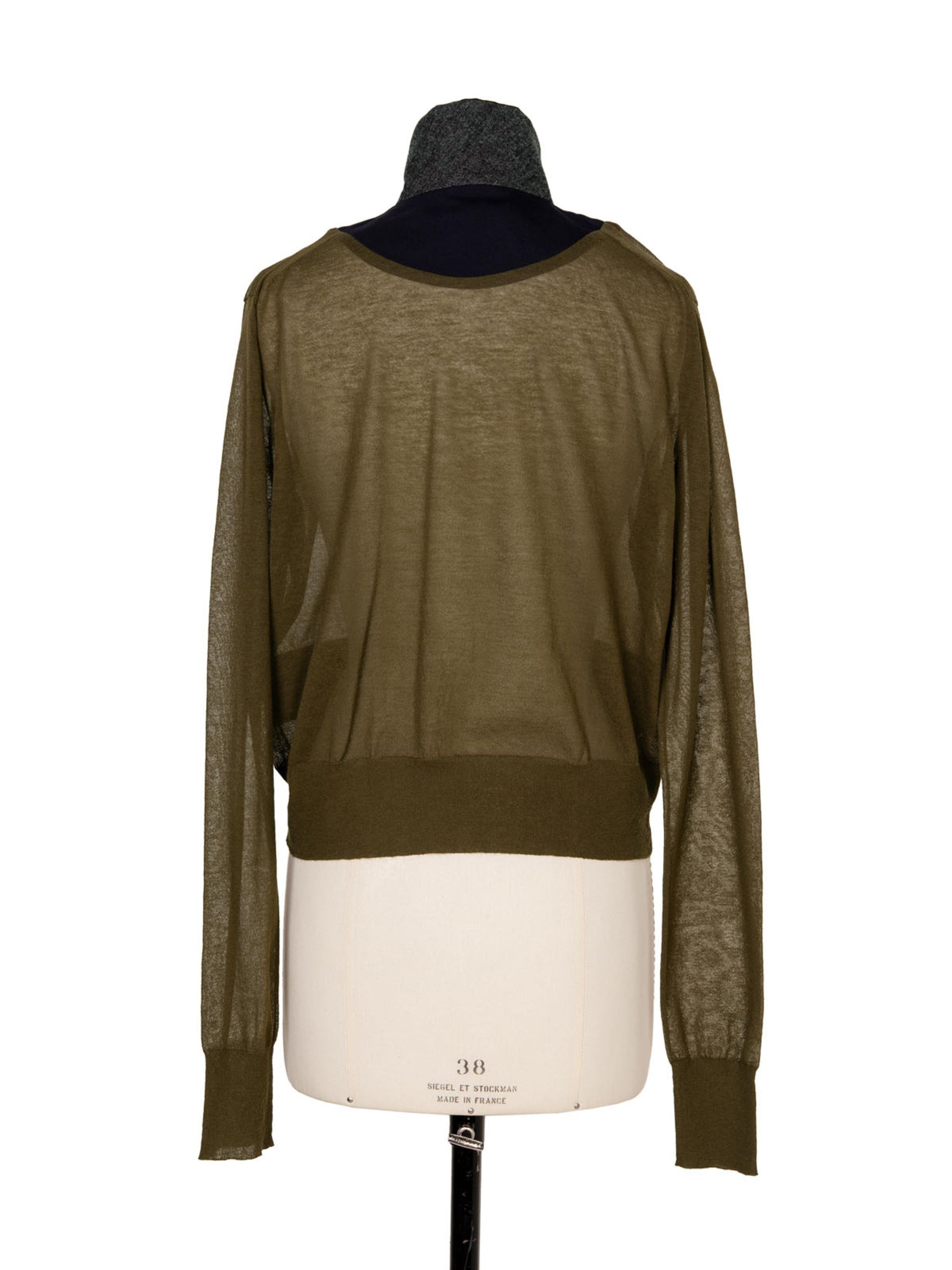 Suiting Mix Knit Cardigan - 4