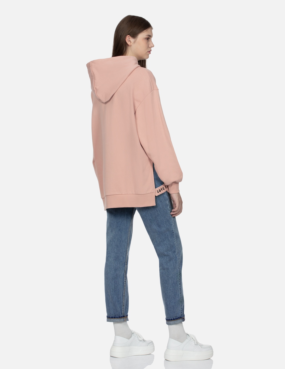 SEAGULL EMBROIDERY STRAIGHT FIT JEANS - 3