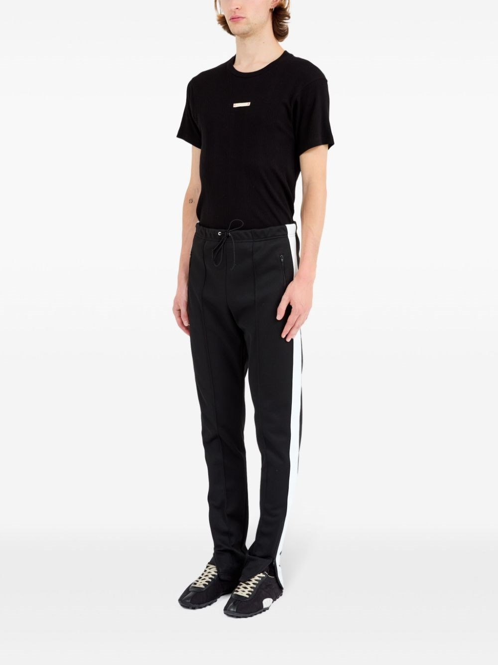 Cotton blend trousers - 2