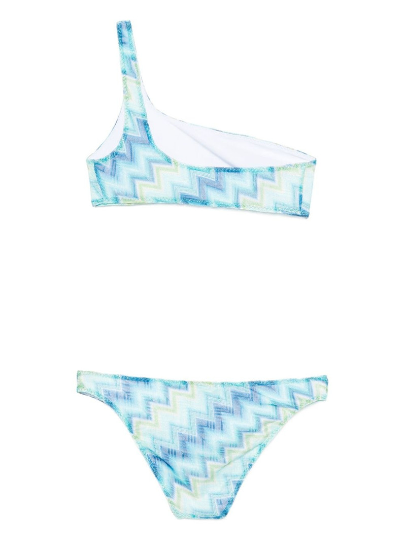 Missoni one-shoulder bikini set outlook